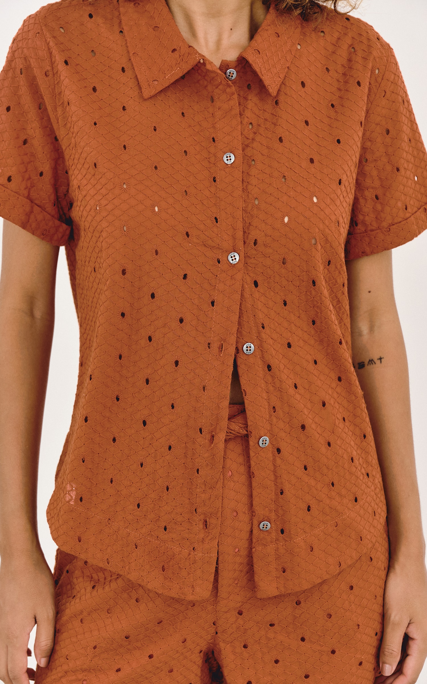 Camisa Cacau Terra