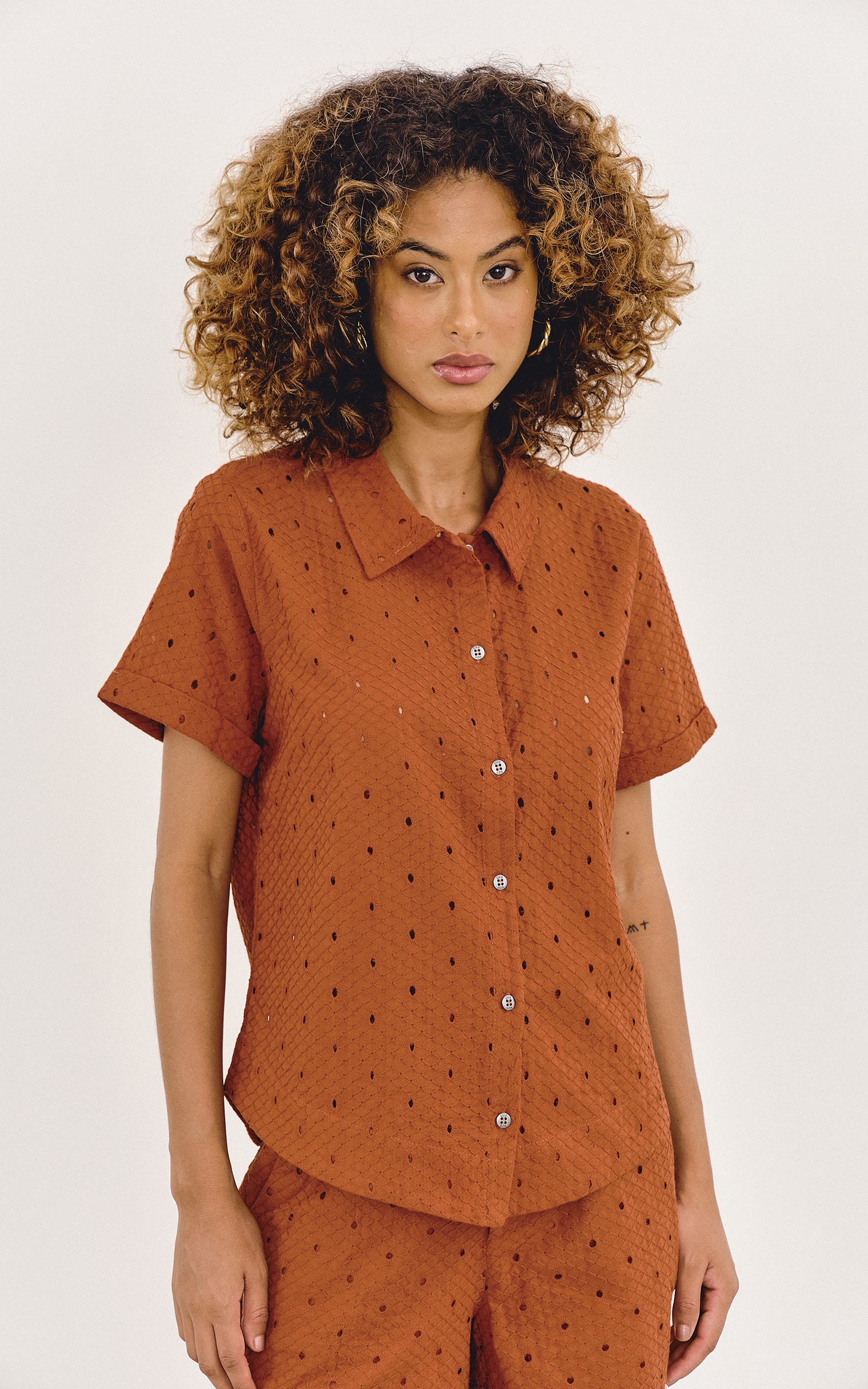 Camisa Cacau Terra