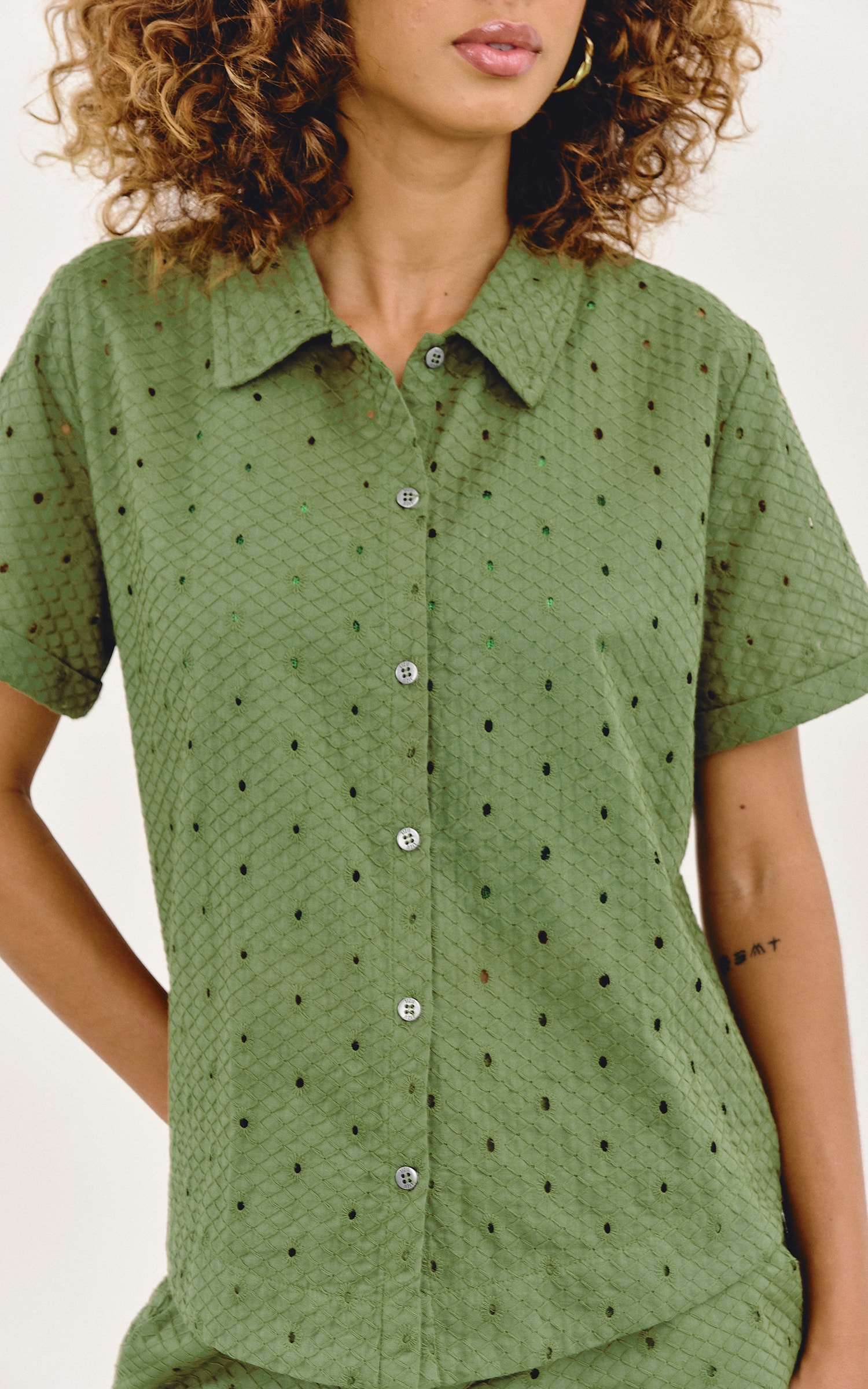Camisa Cacau Verde