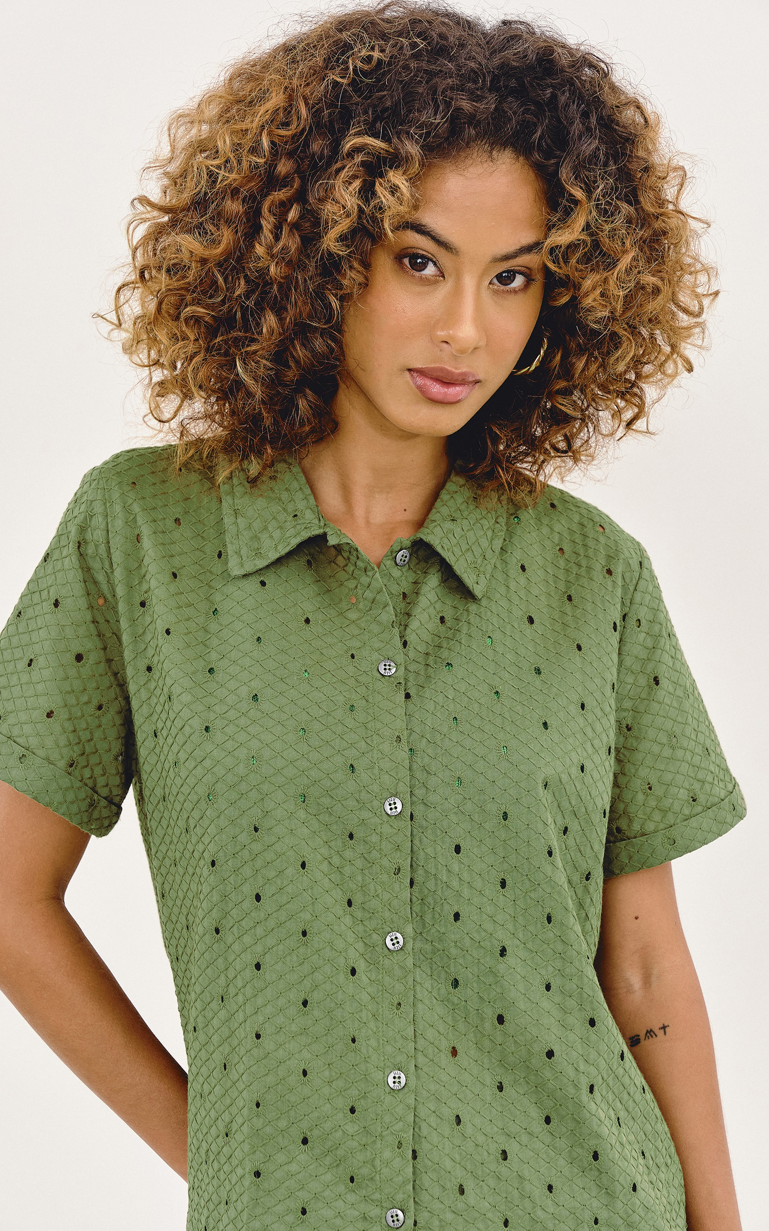 Camisa Cacau Verde