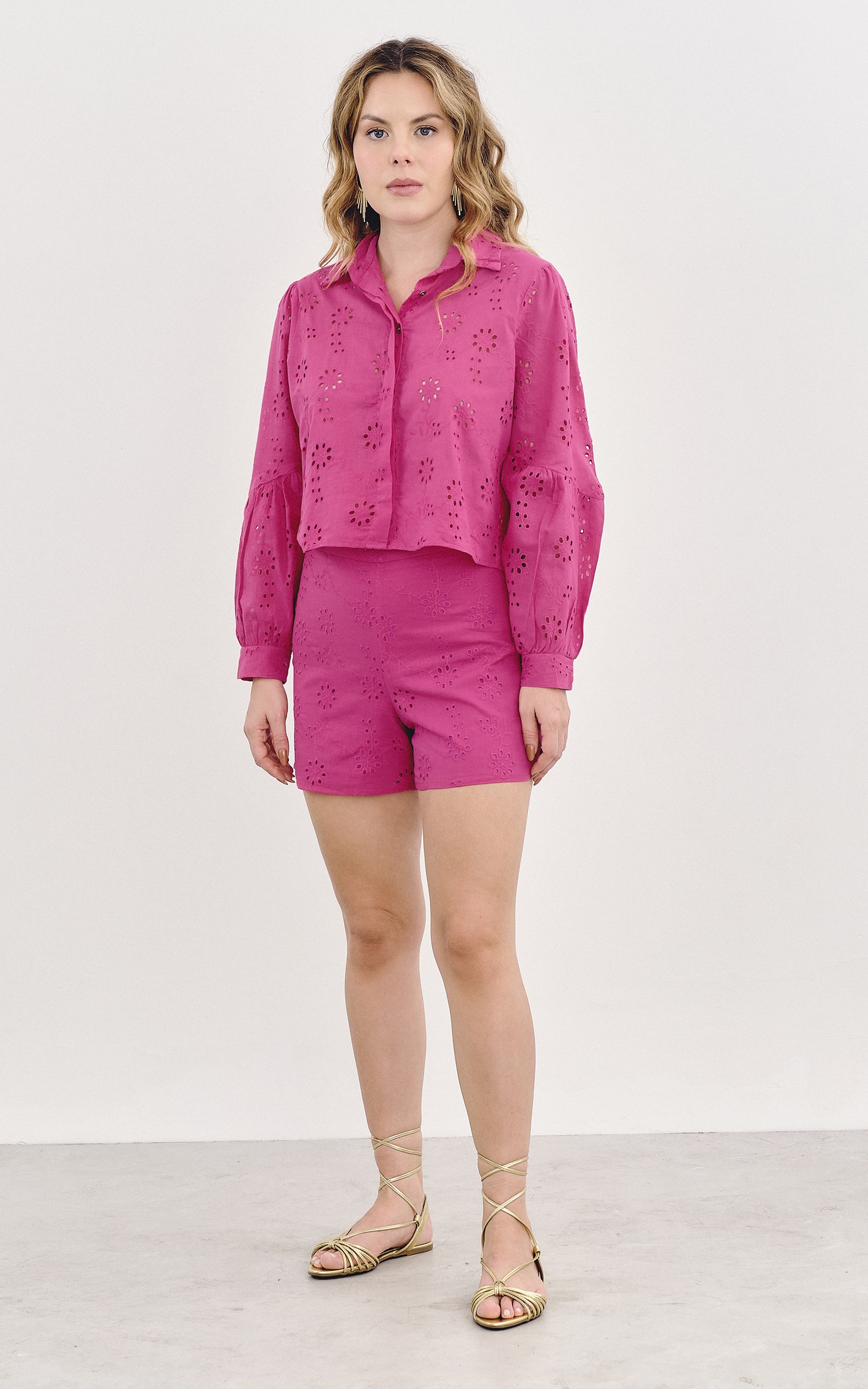 Camisa Céu Rosa