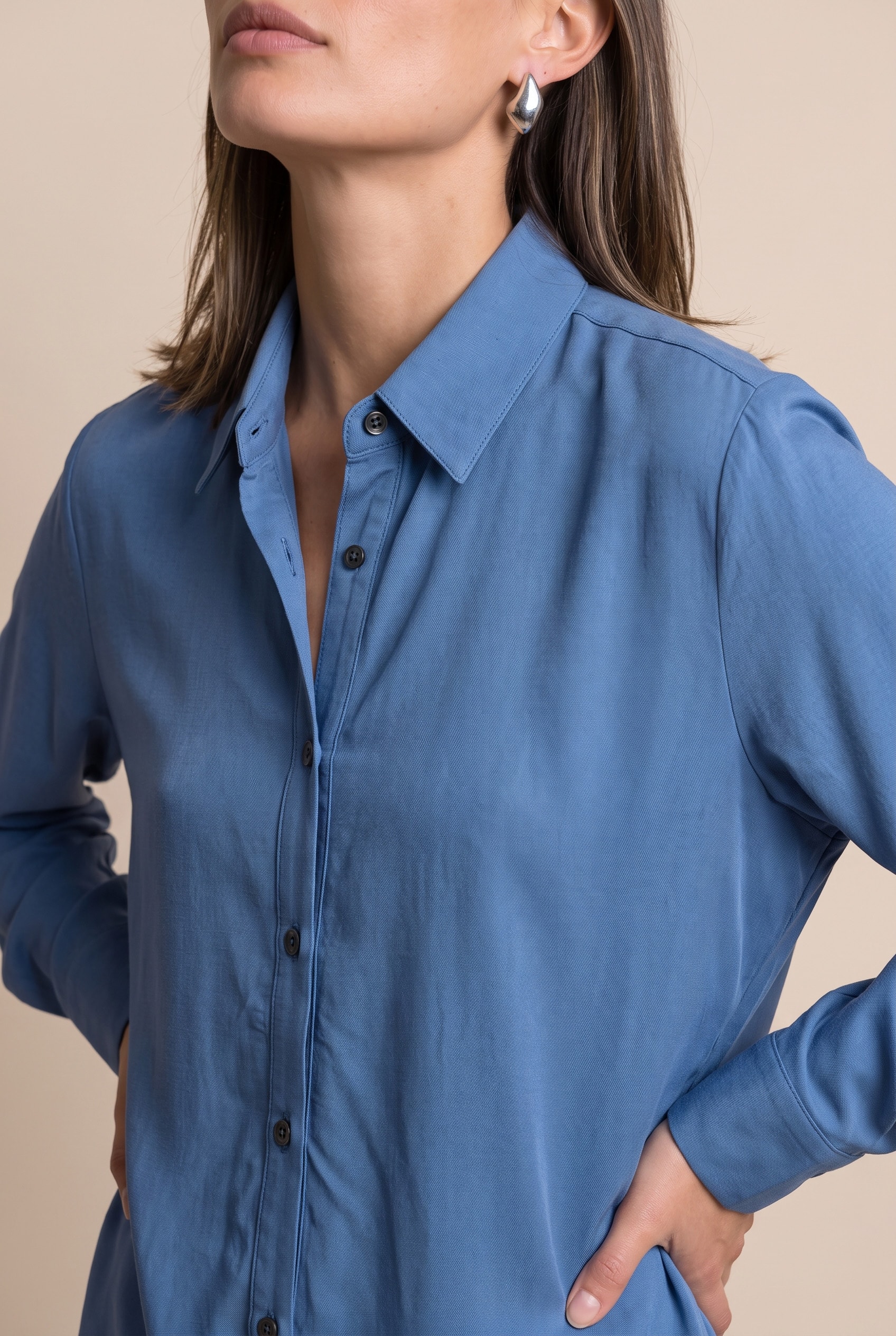 Camisa Compass Azul Mykonos
