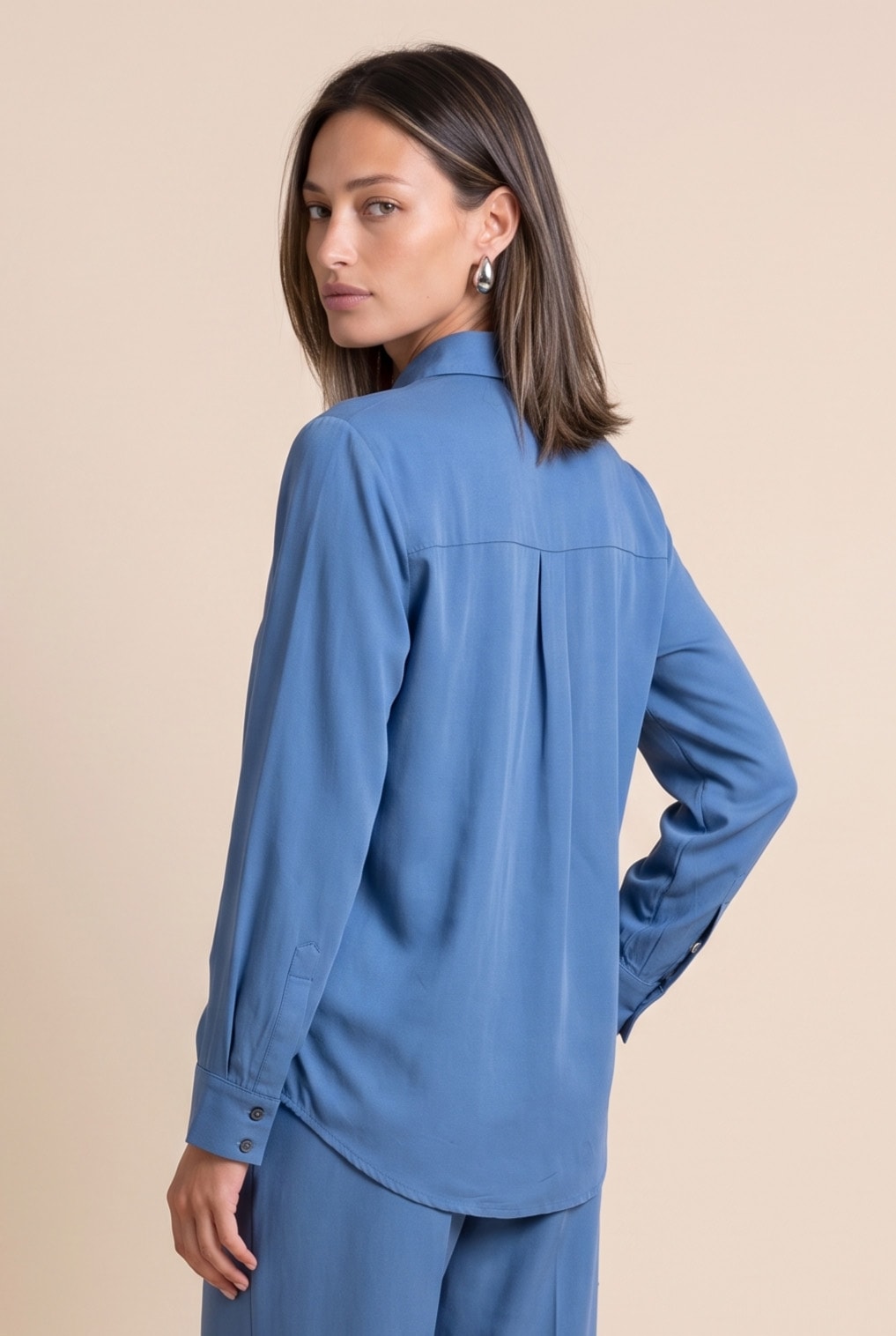 Camisa Compass Azul Mykonos