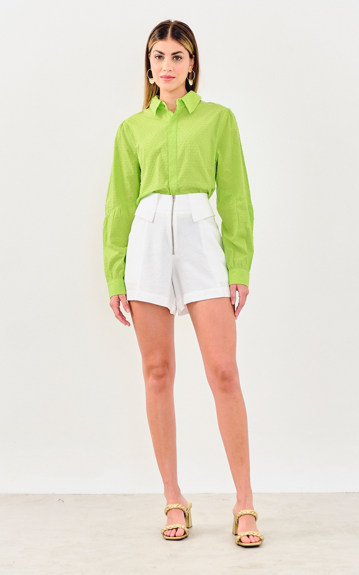 Camisa Crop Afeto Lima