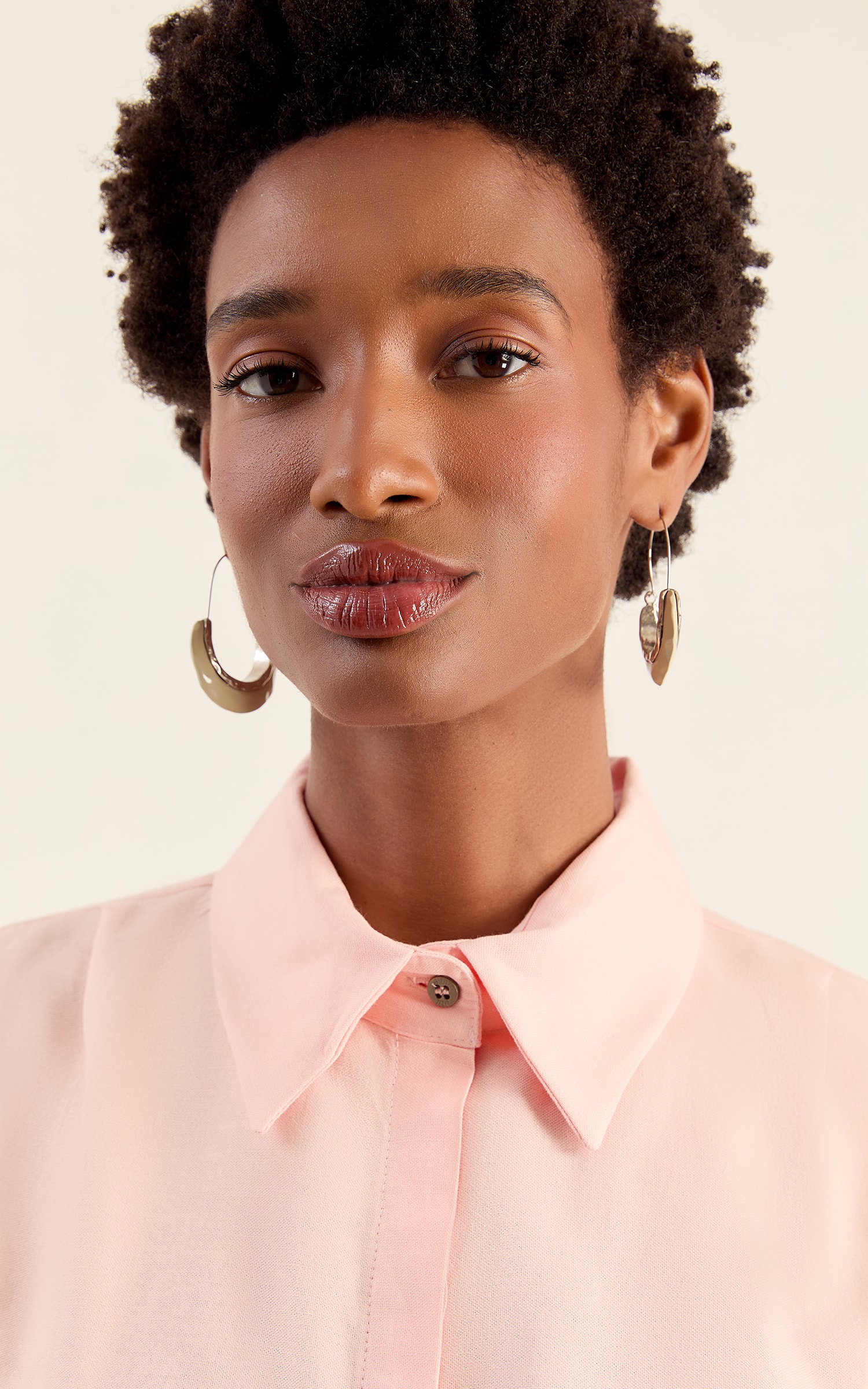 Camisa Cropped Fresh Rosa Candy