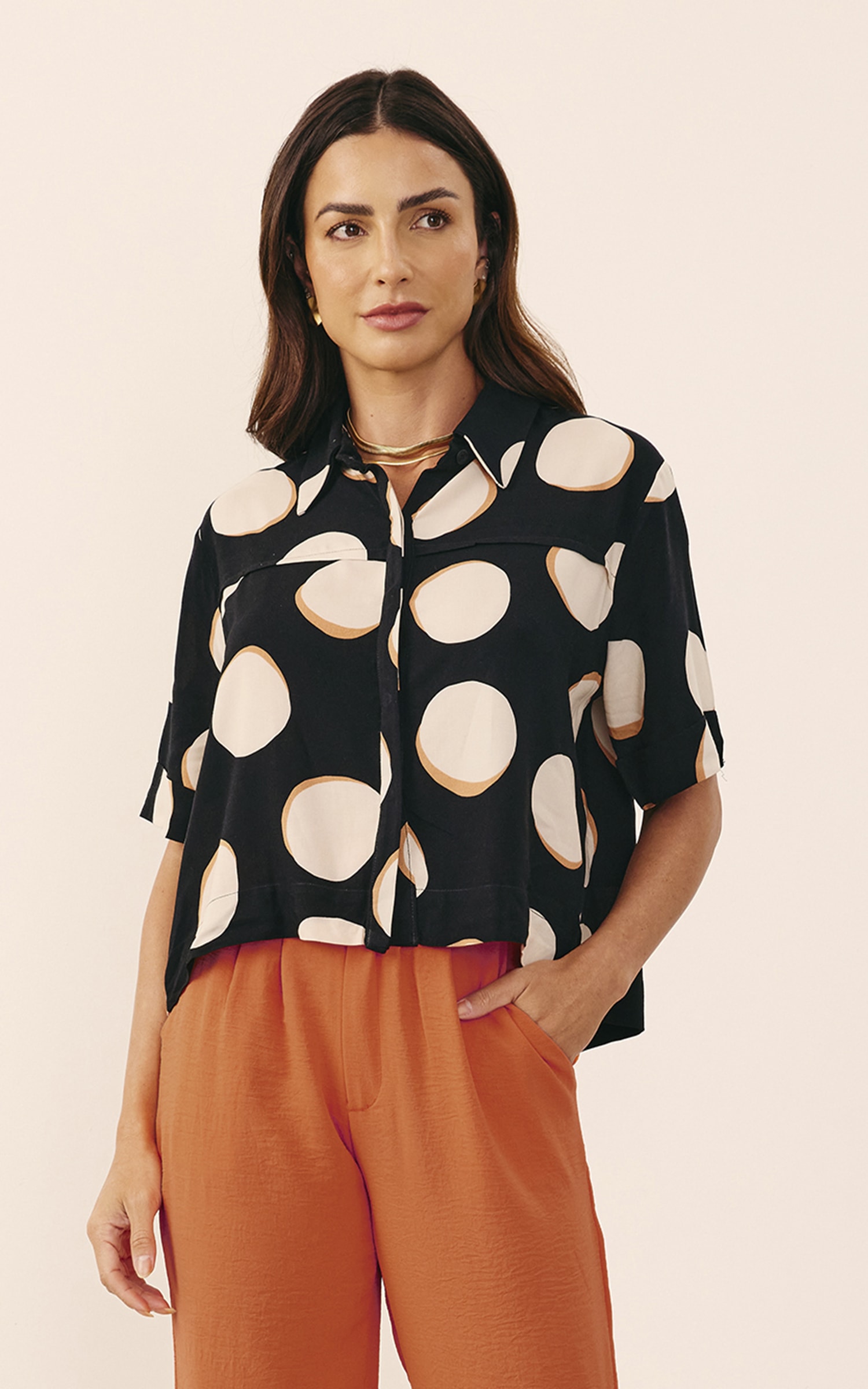 Camisa Estampa Yang