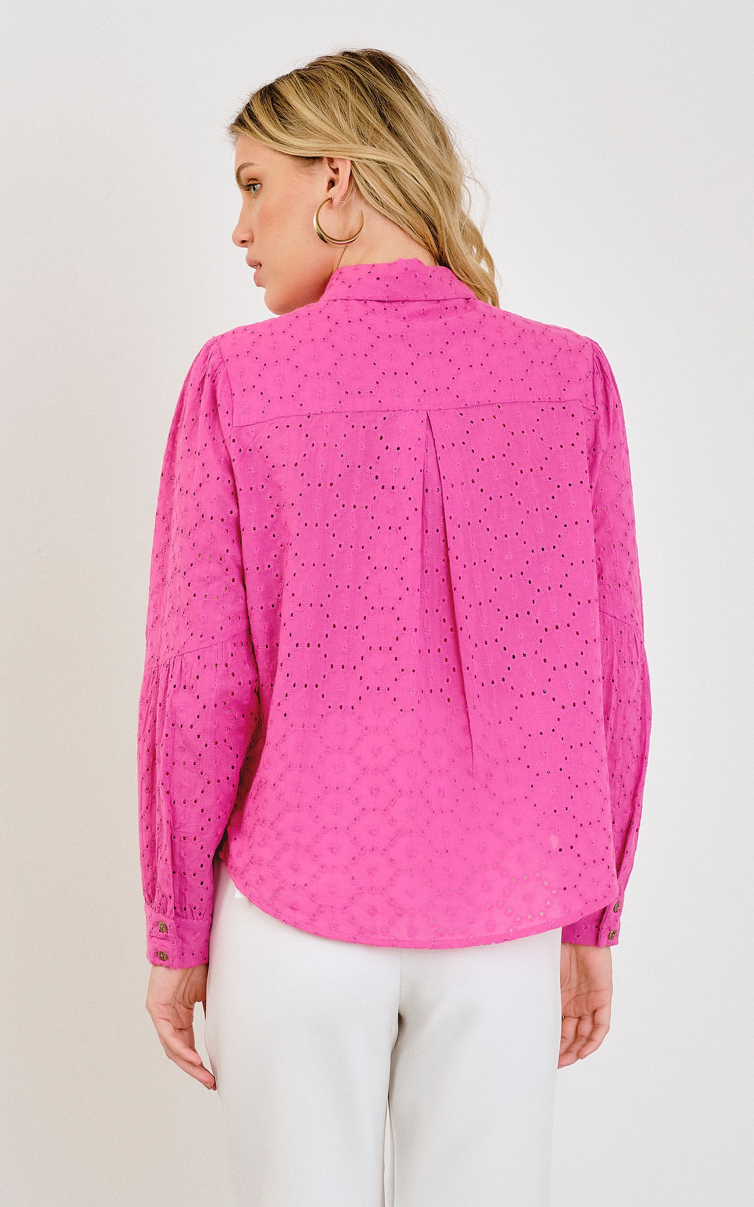 Camisa Flower Rosa