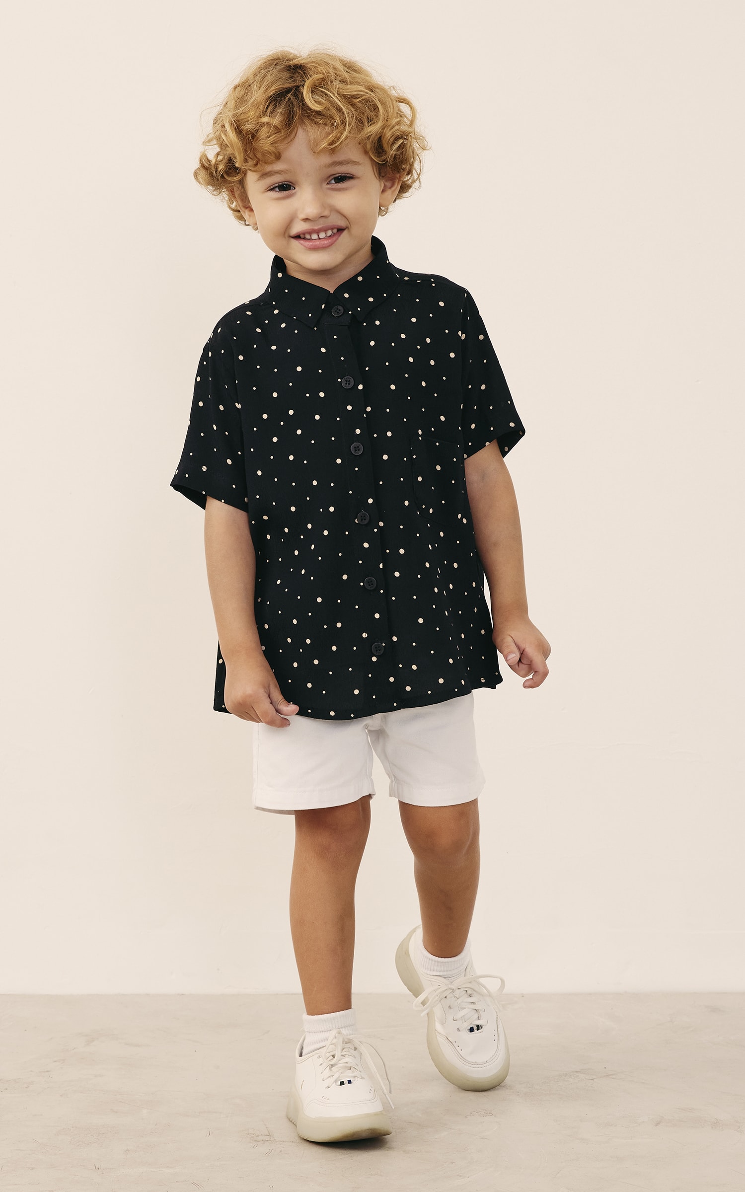 Camisa Infantil Estampa Honey