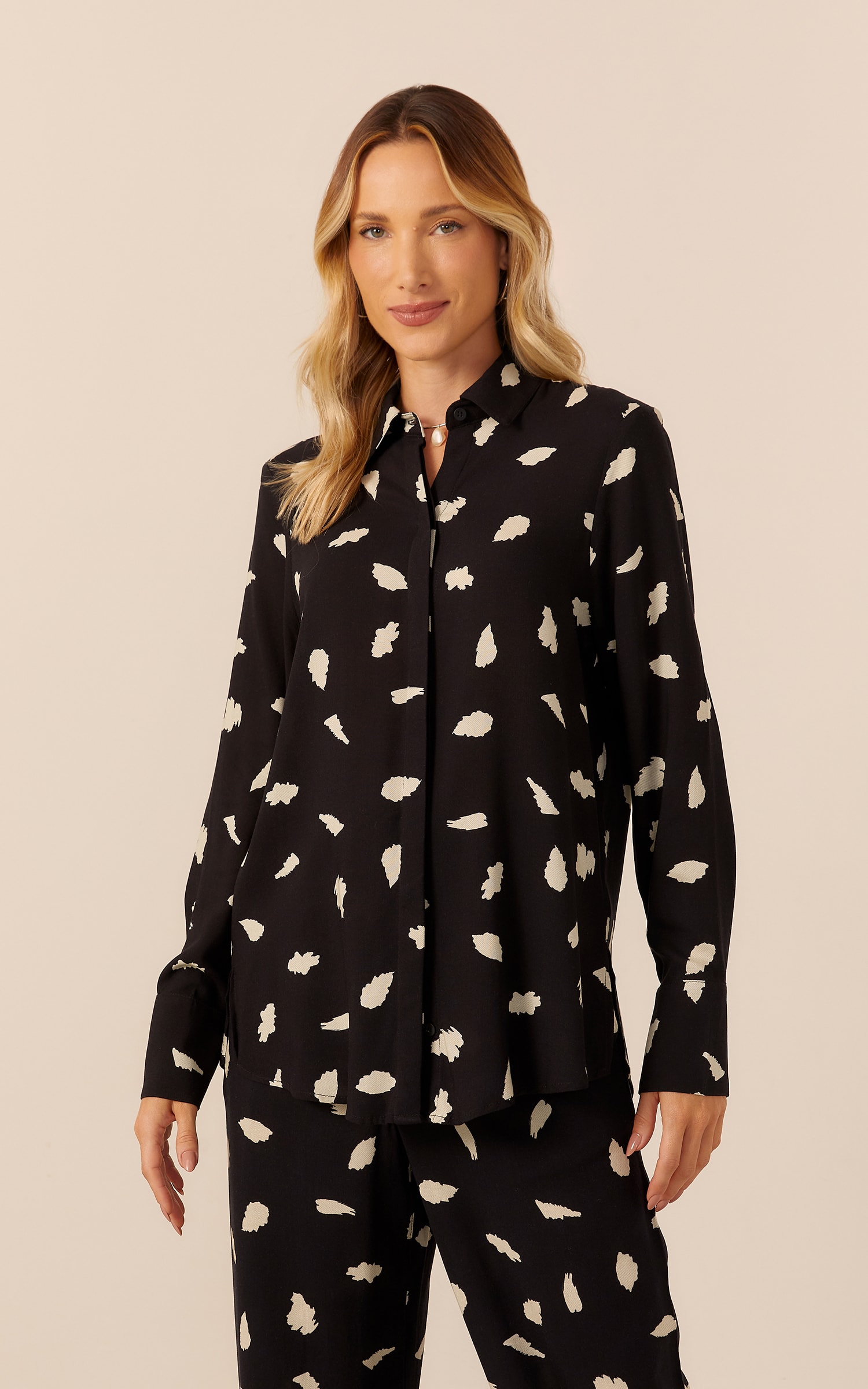 Camisa Íris Preto