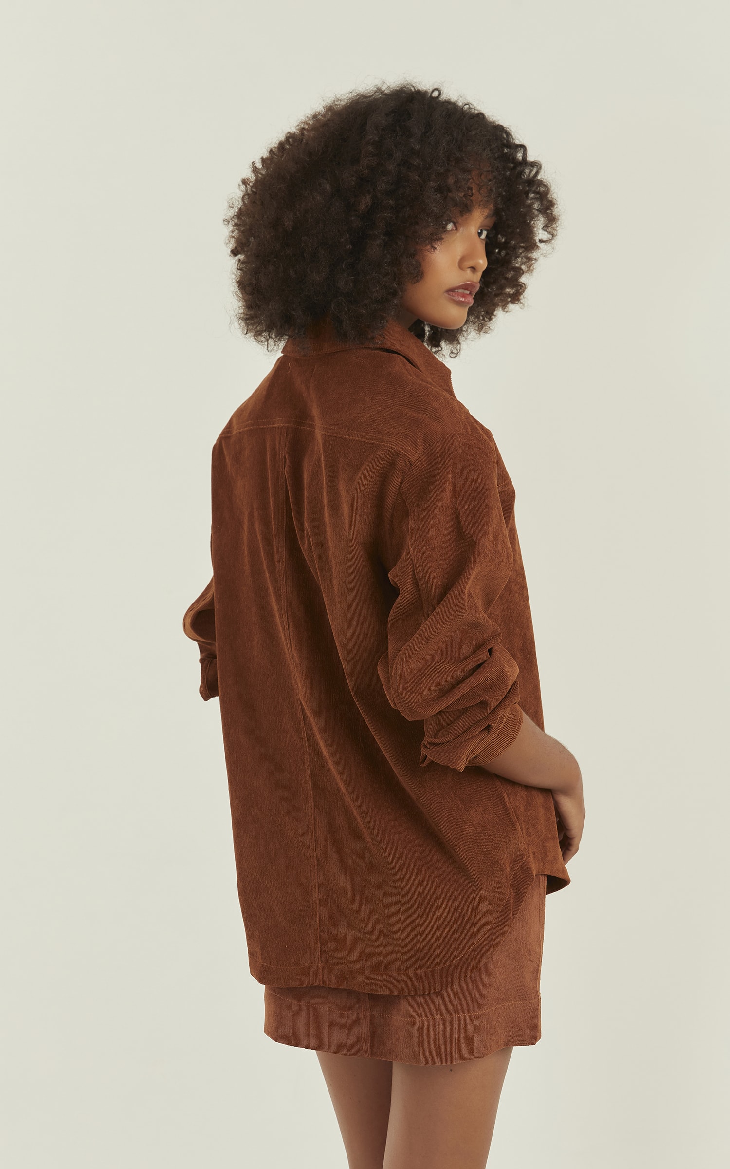 Camisa Jade Caramelo