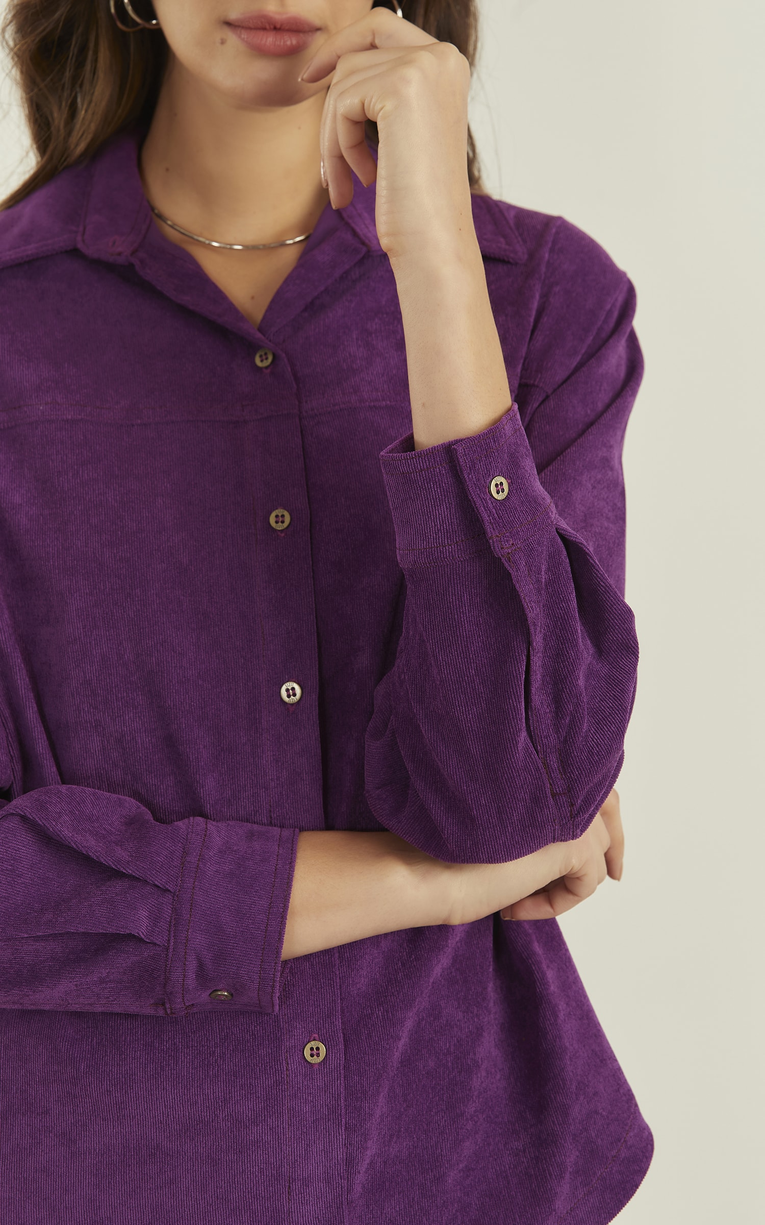 Camisa Jade Roxo