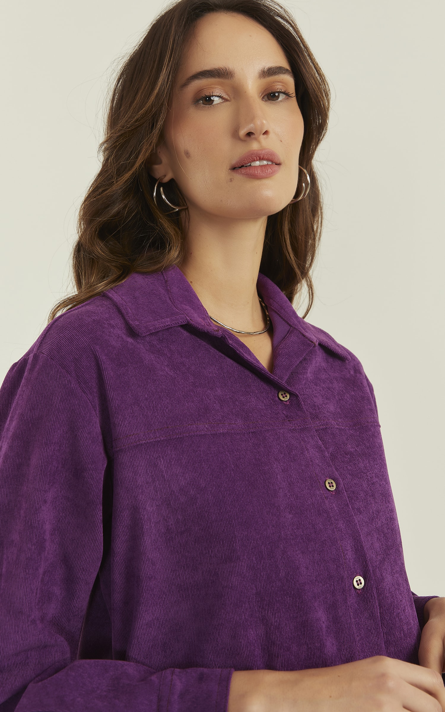Camisa Jade Roxo