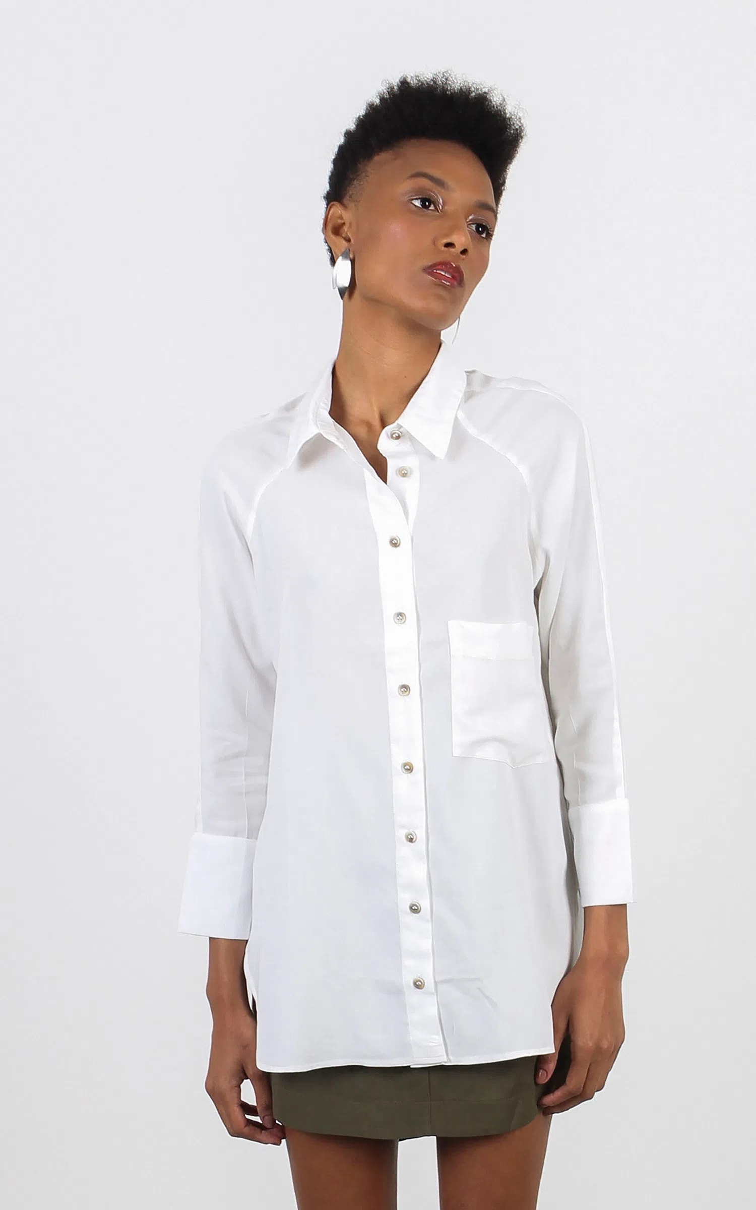 Camisa Lavanda Off White