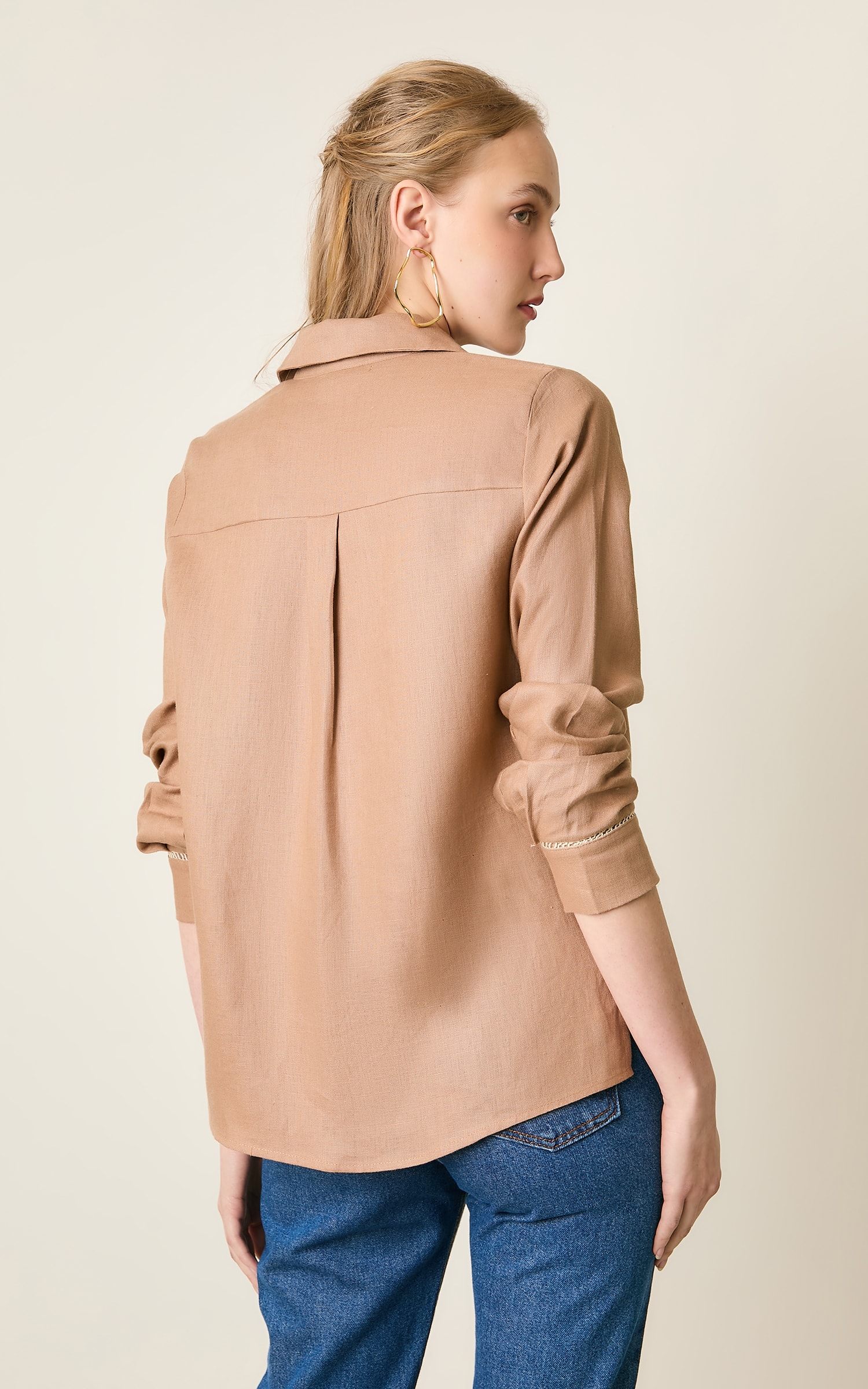 Camisa Linho Kind Caqui