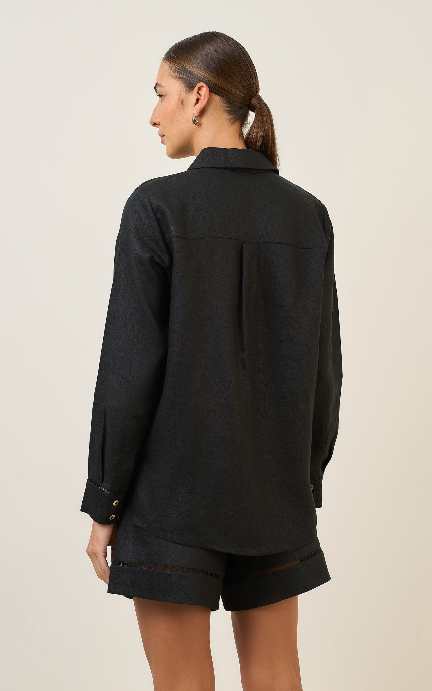 Camisa Linho Kind Preto