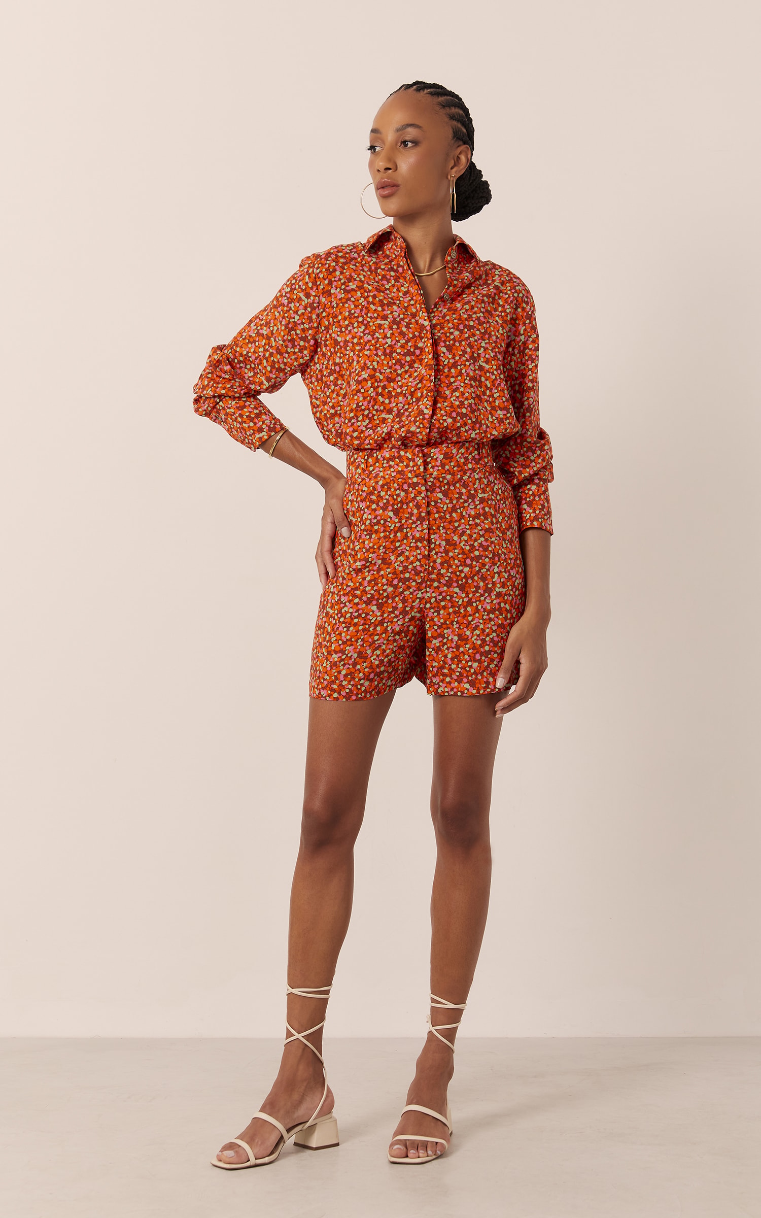 Camisa Lola Coral
