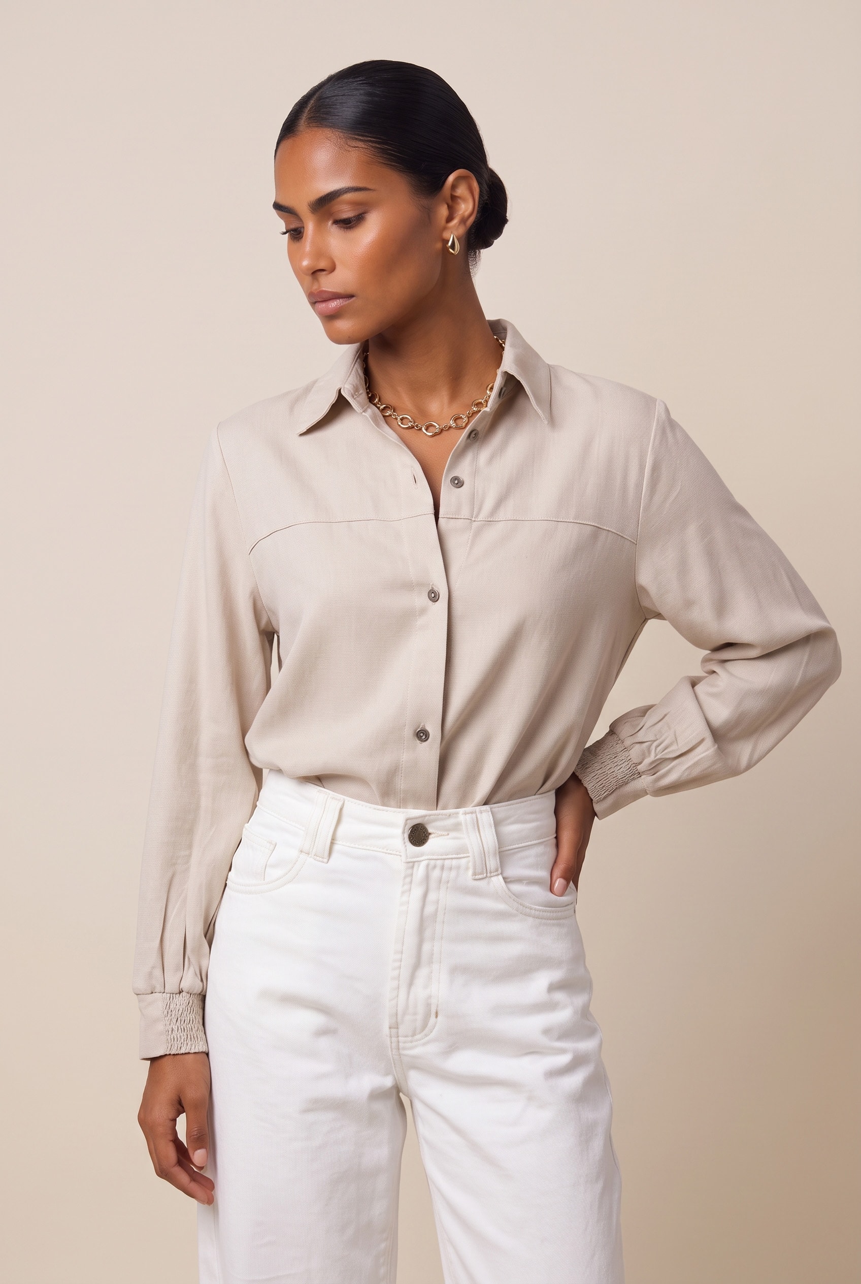 Camisa Love Sunset Areia