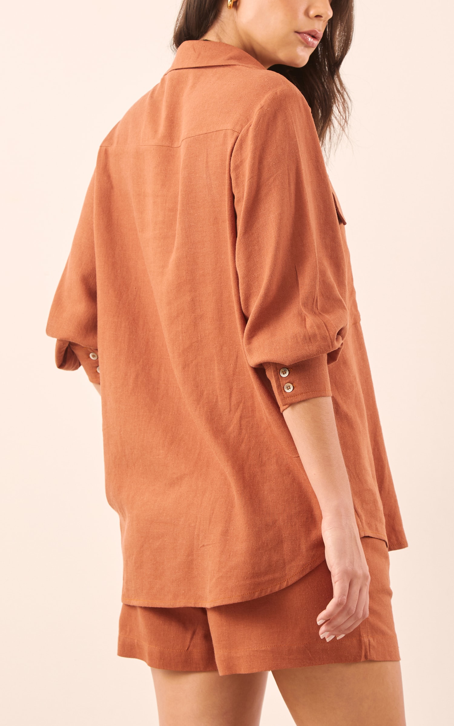 Camisa Lunar Caramelo