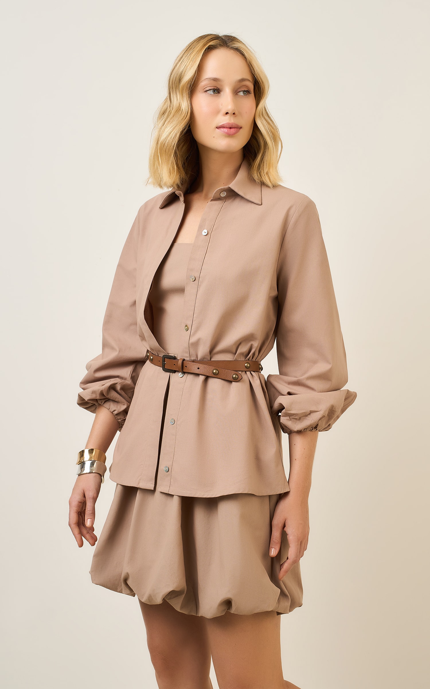 Camisa Manga Balone Mayer Fendi