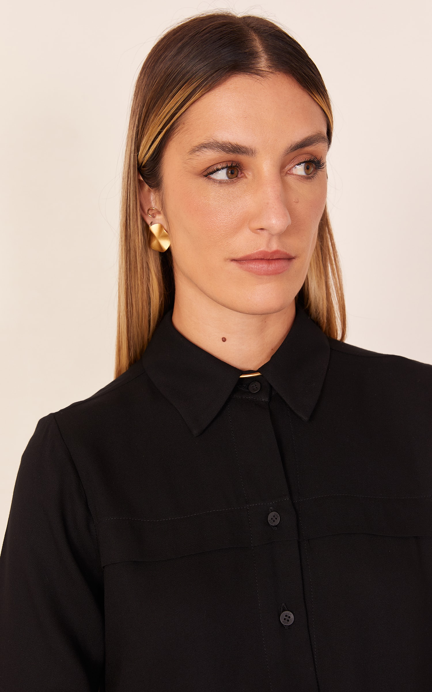 Camisa Oasis Preto