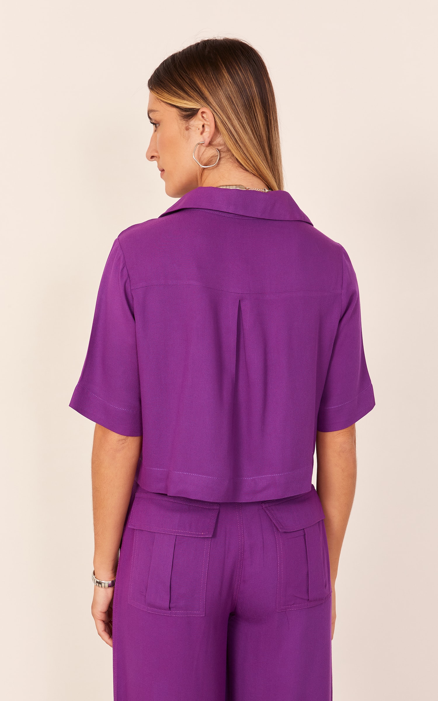 Camisa Oasis Roxo