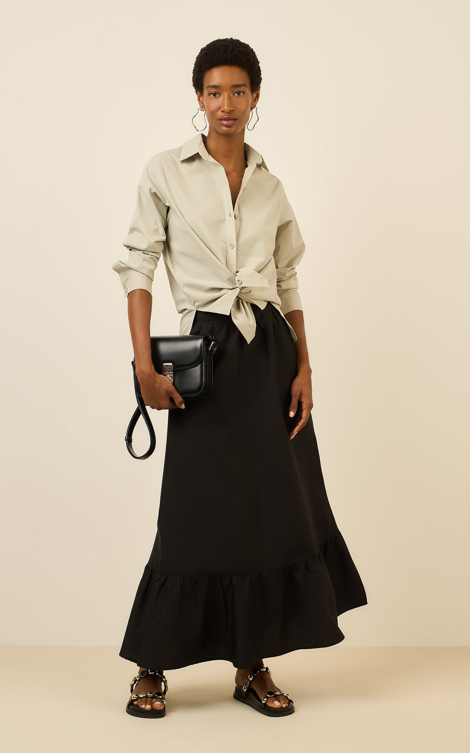 Camisa Over Poetic Verde Brisa