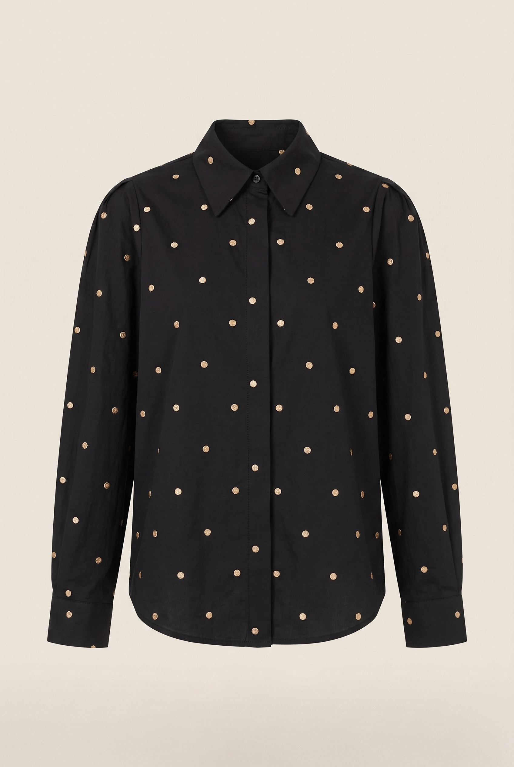 Camisa Pregas Vital Preto