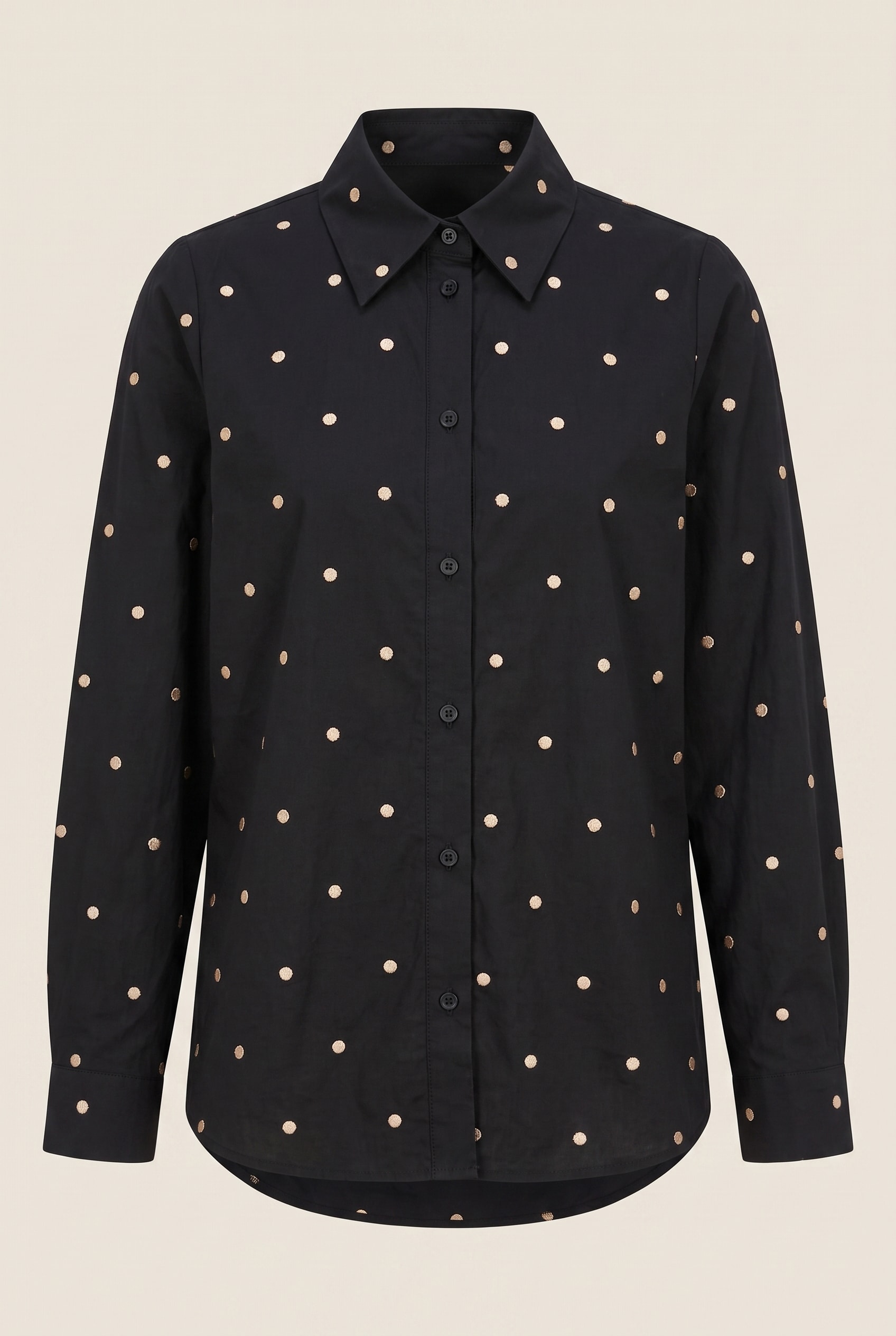 Camisa Pregas Vital Preto