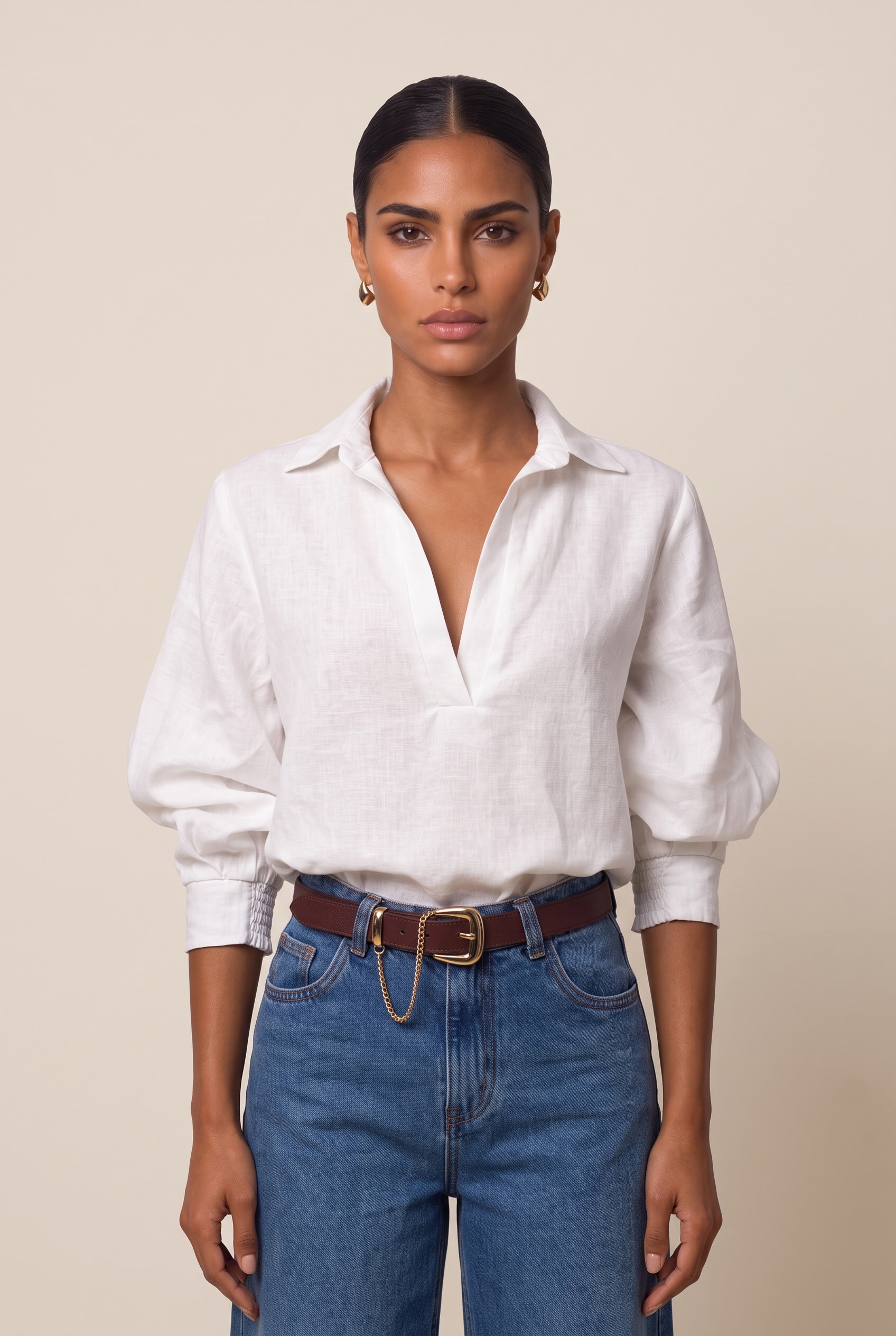 Camisa Ritmo Off White