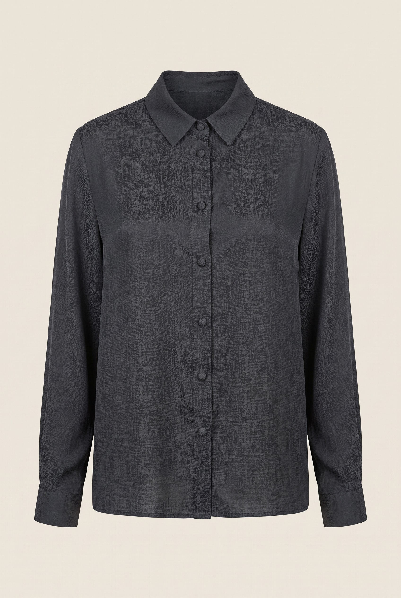 Camisa Satin Serpetine Preto