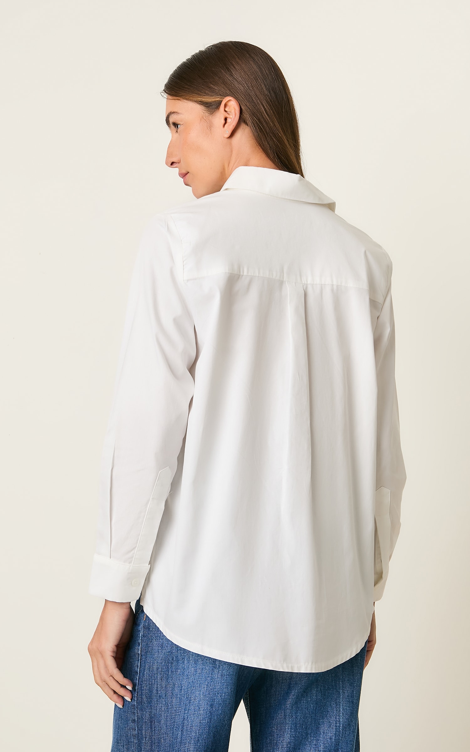 Camisa Work Basic Off White