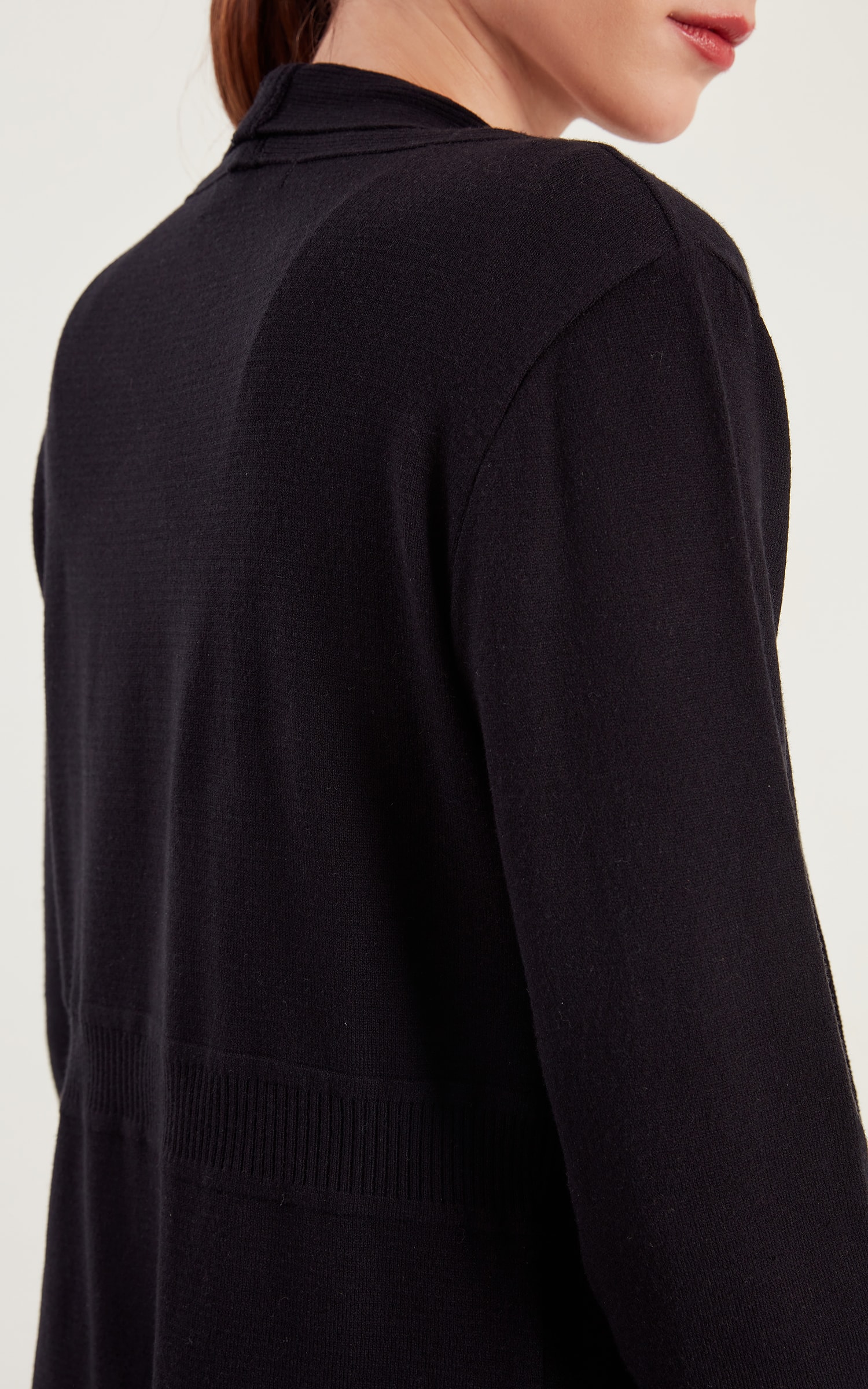 Cardigan Tricot Preto