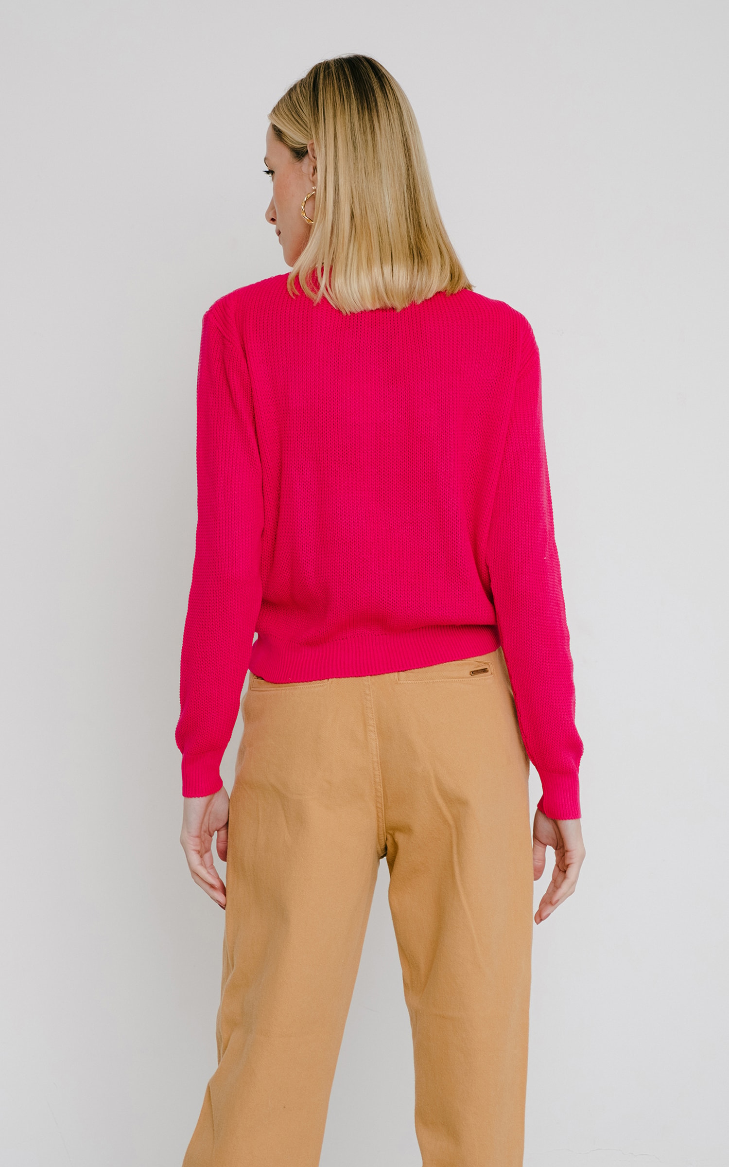 Casaco Tricot Maria Rosa
