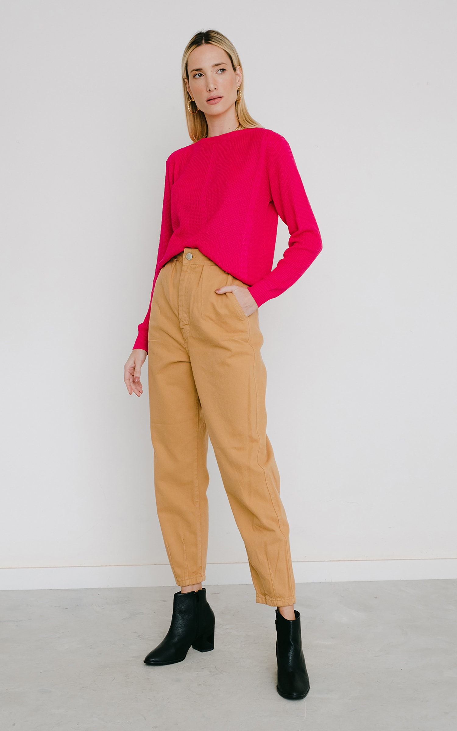 Casaco Tricot Maria Rosa