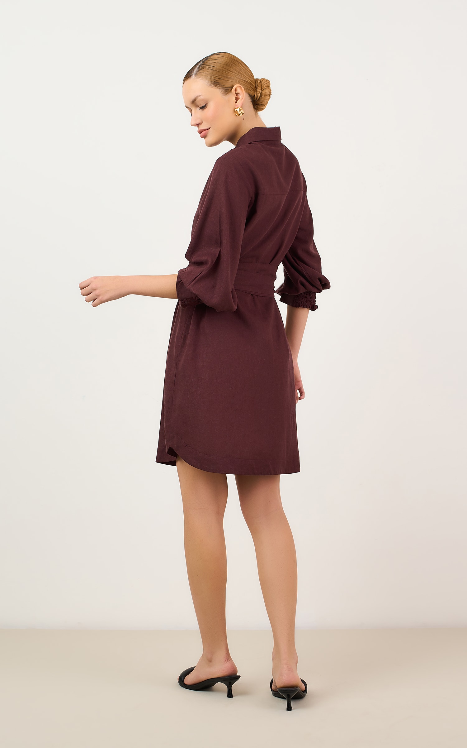 Chemise Blend Marrom