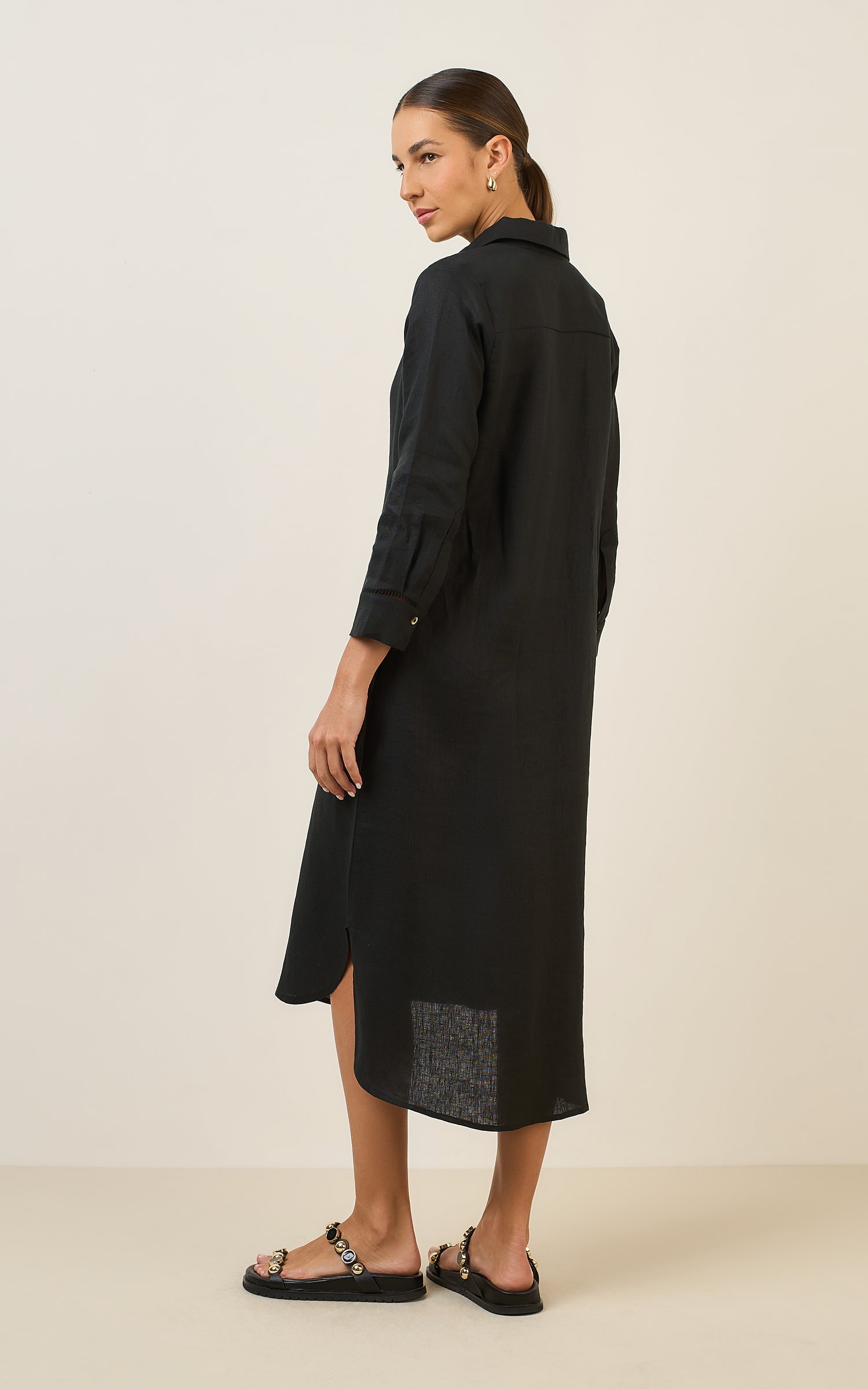 Chemise Linho Kind Preto
