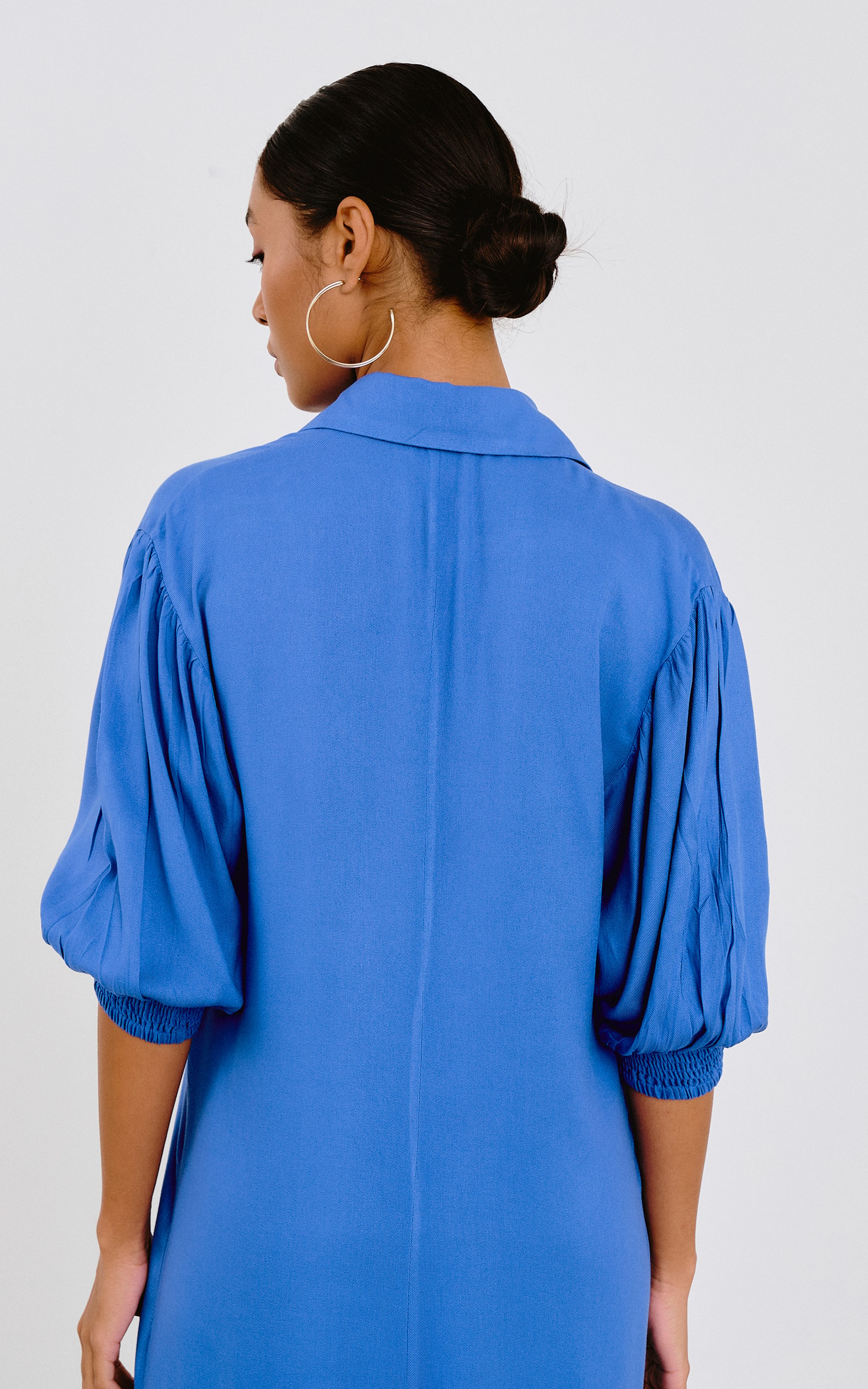 Chemise Longa Caju Azul