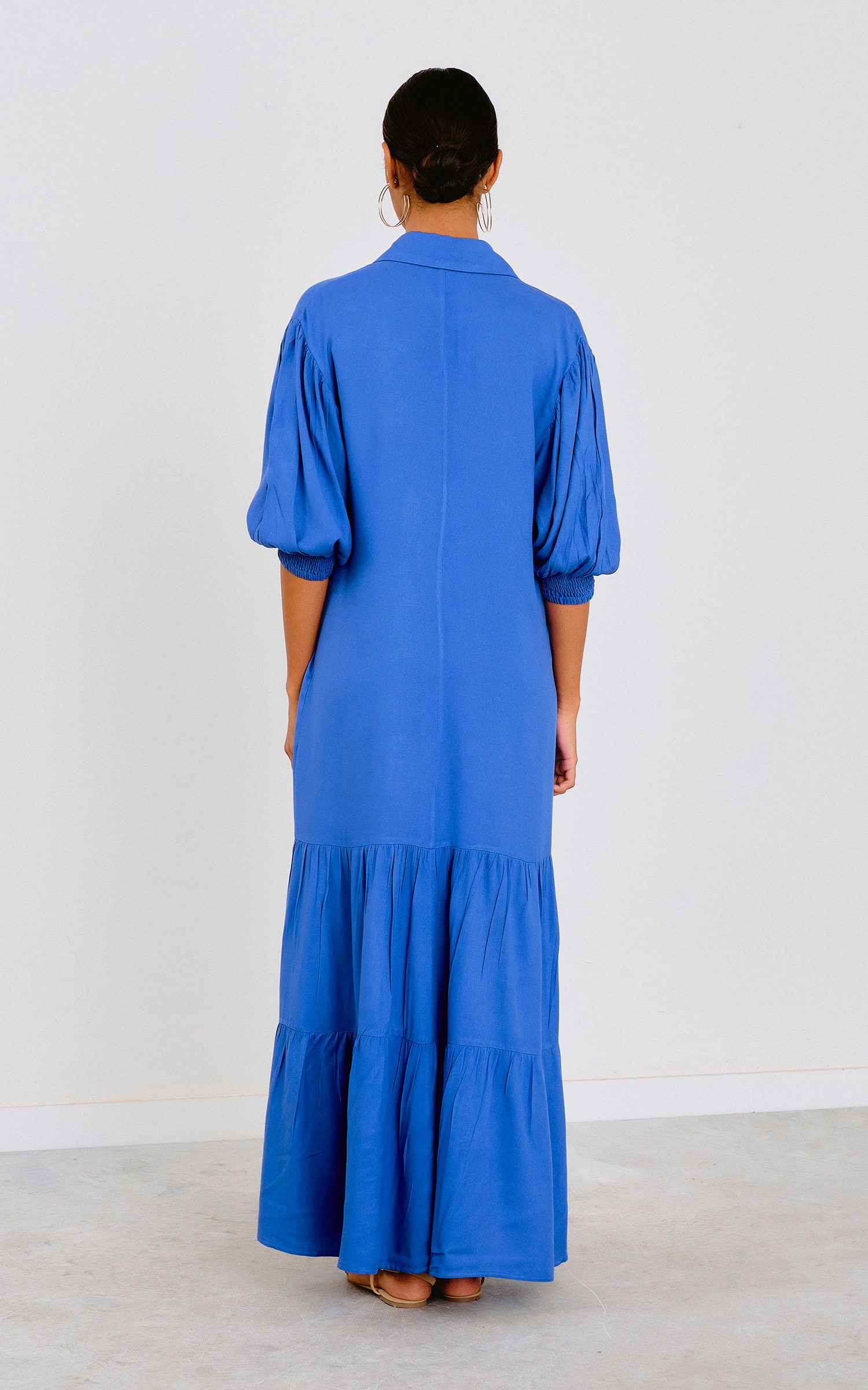 Chemise Longa Caju Azul