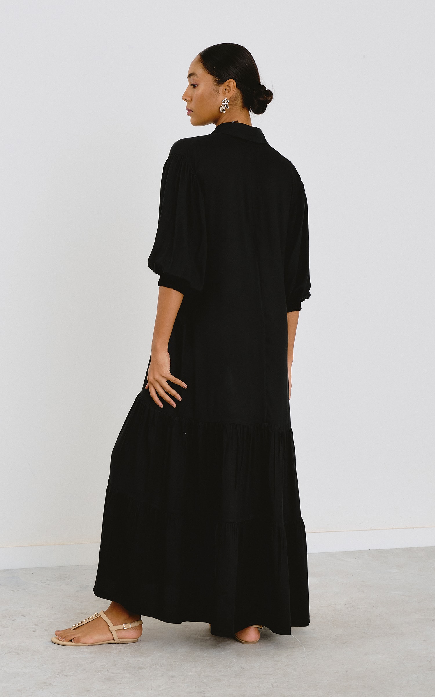Chemise Longa Caju Preto
