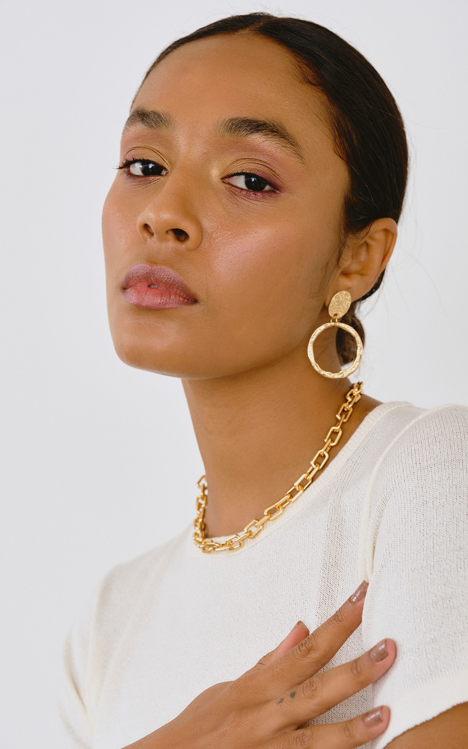 Choker Elos Dourado