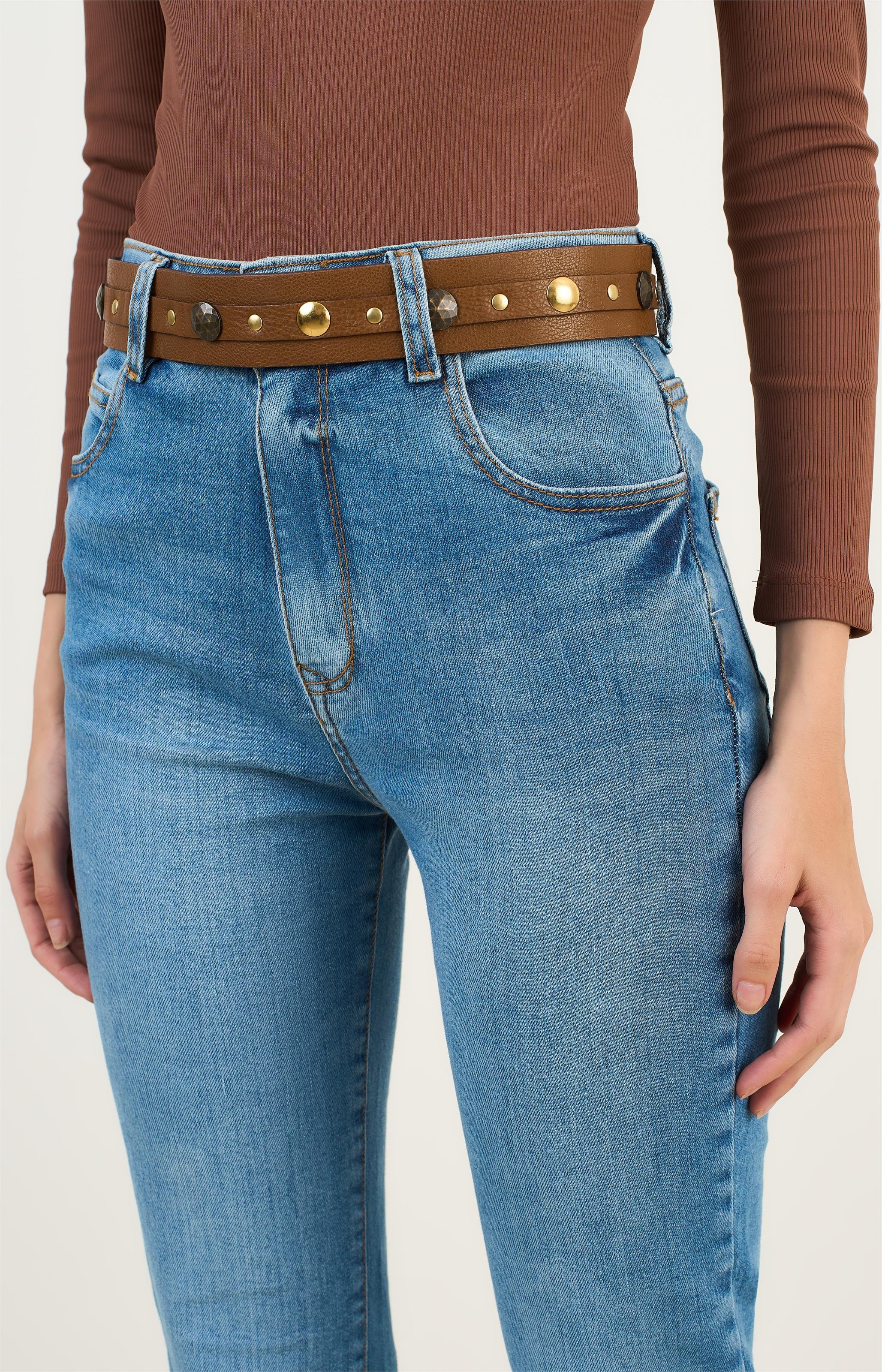 Cinto Boho Taxas Caramelo
