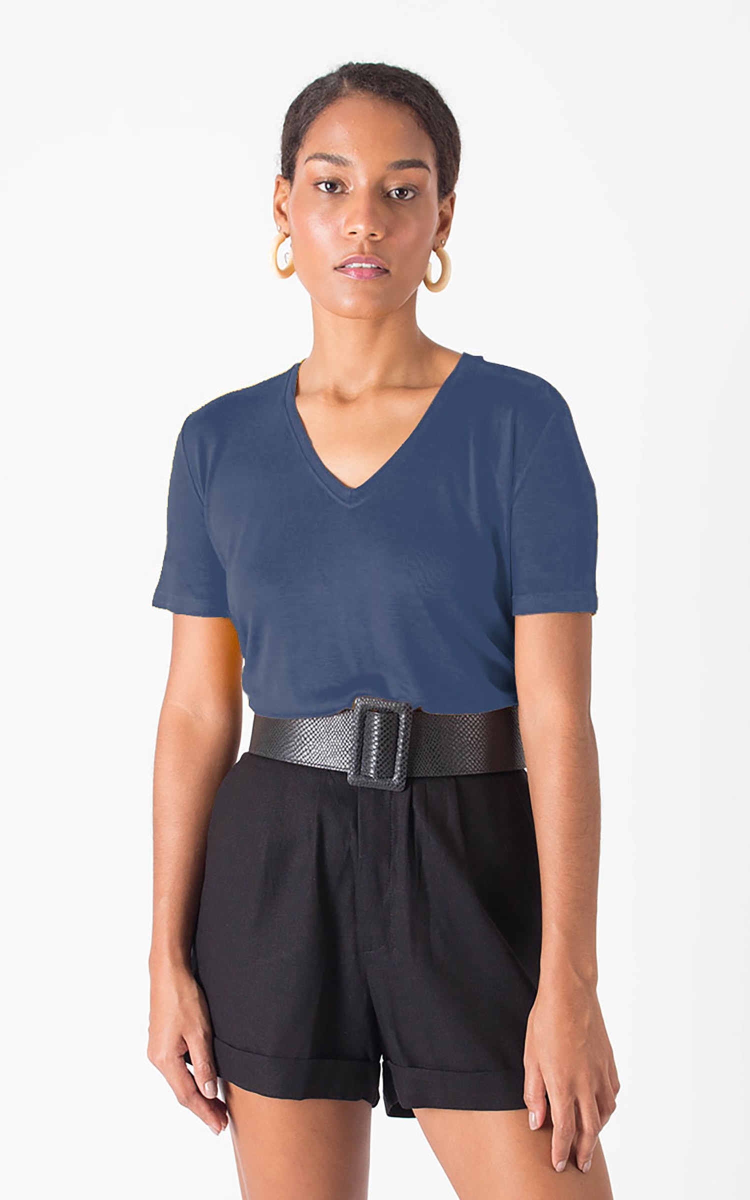 Cinto Maxi Fivela Preto