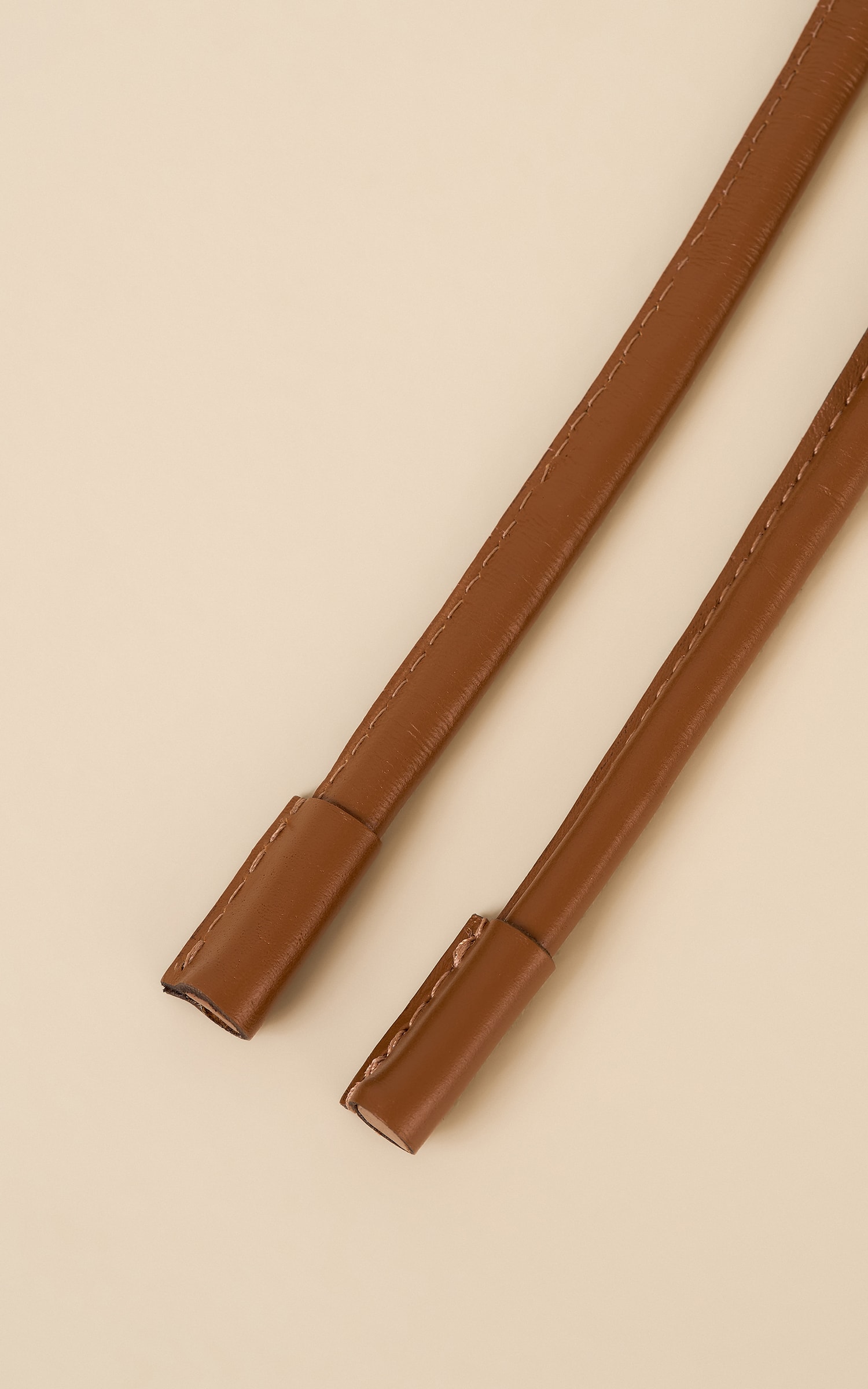 Cinto Rolote Liso Caramelo