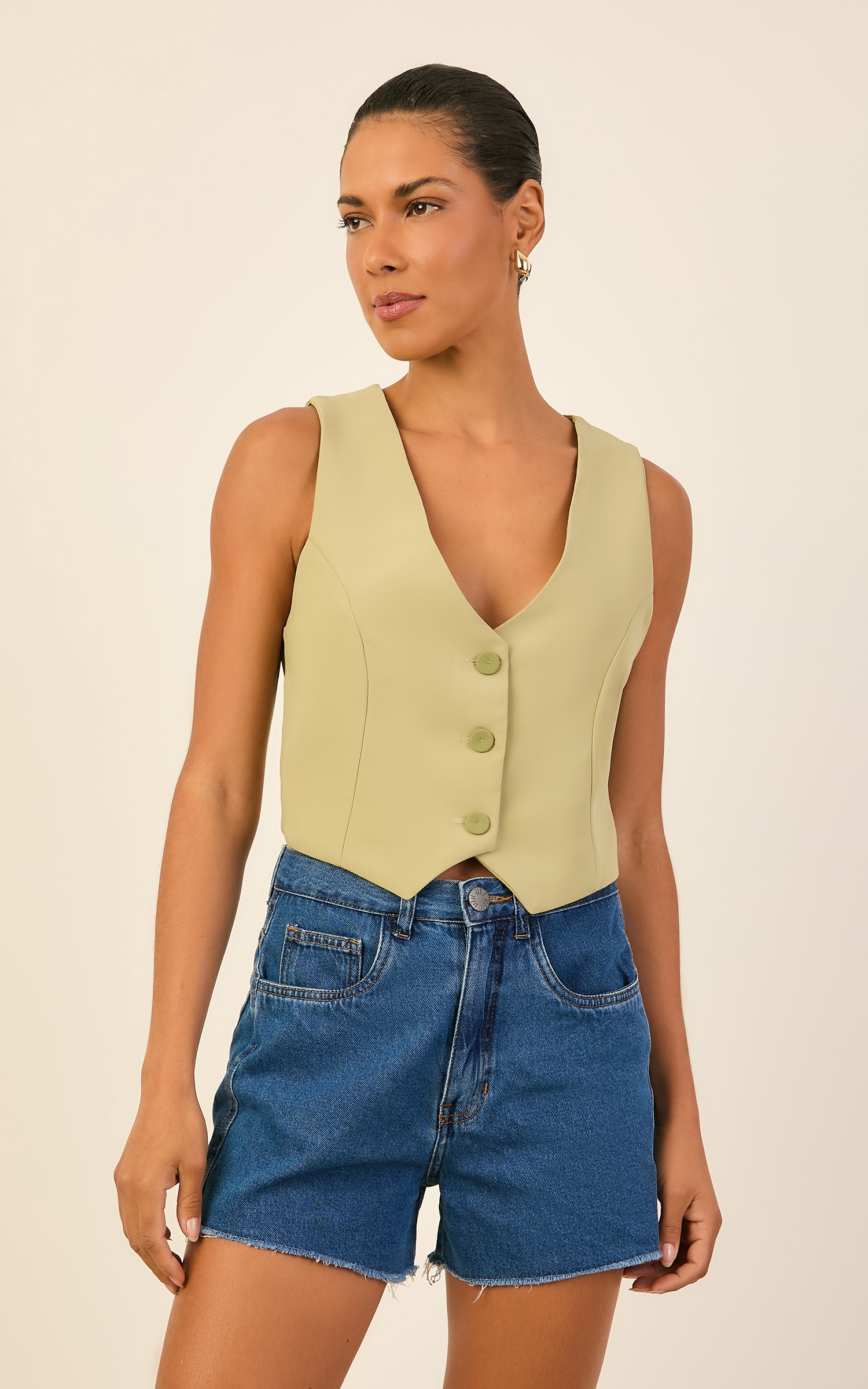 Colete Creative Cha Verde
