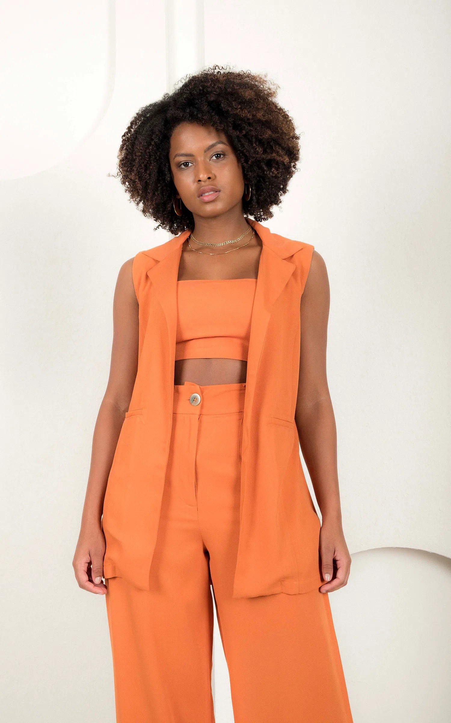 Colete Linen Terra