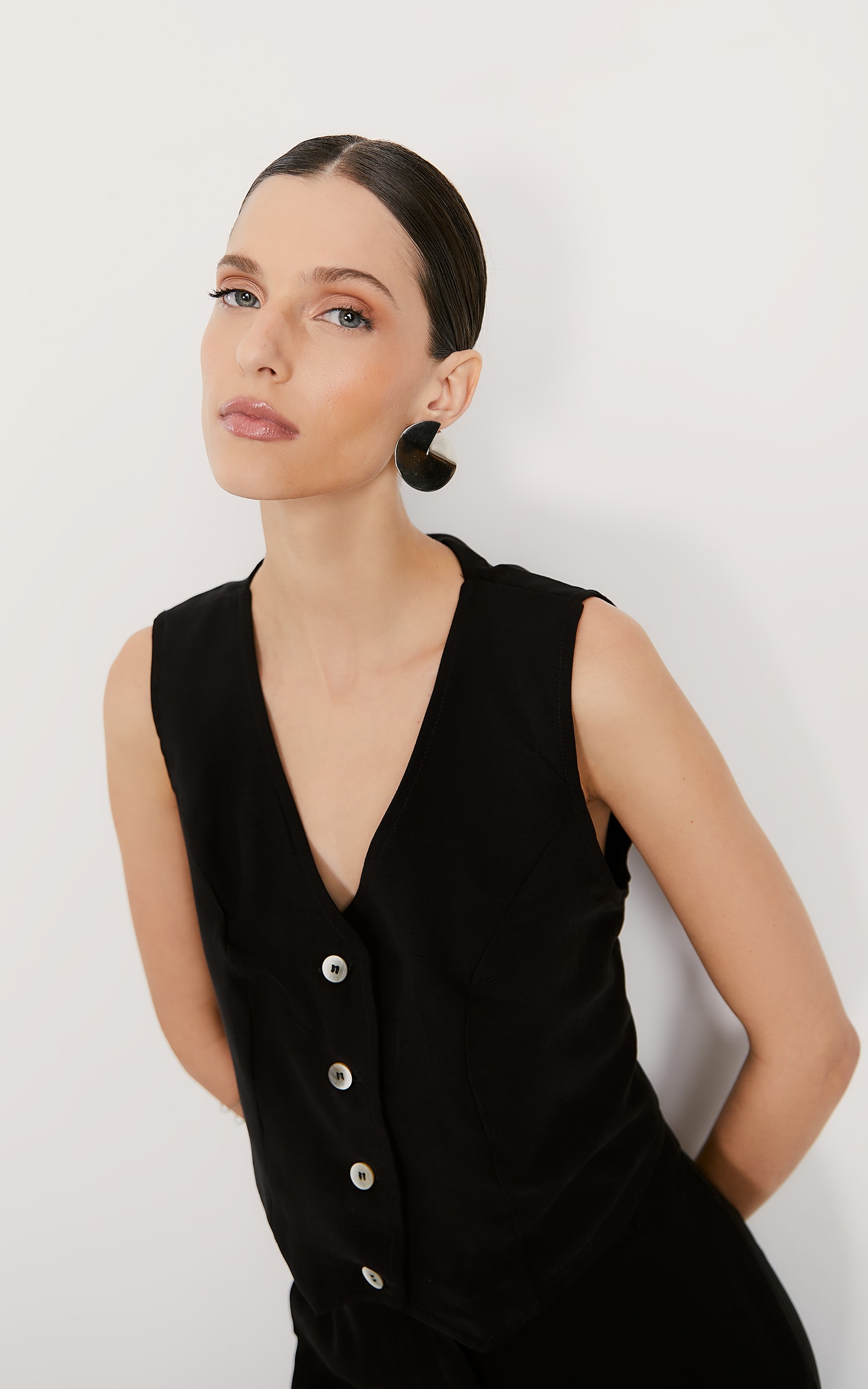 Colete Peach Preto