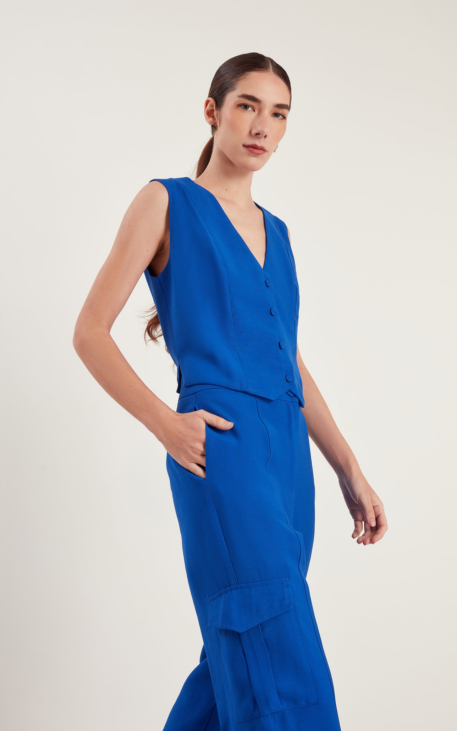Colete Petit Azul Royal