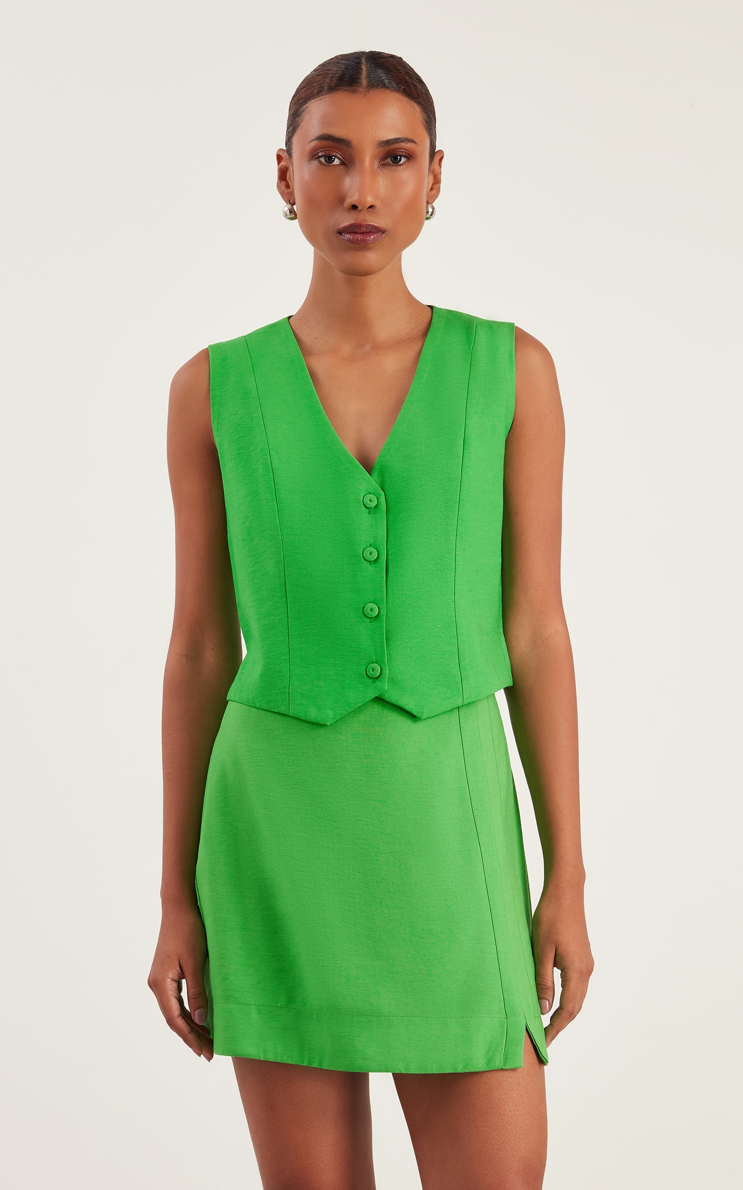 Colete Petit Verde Tropical