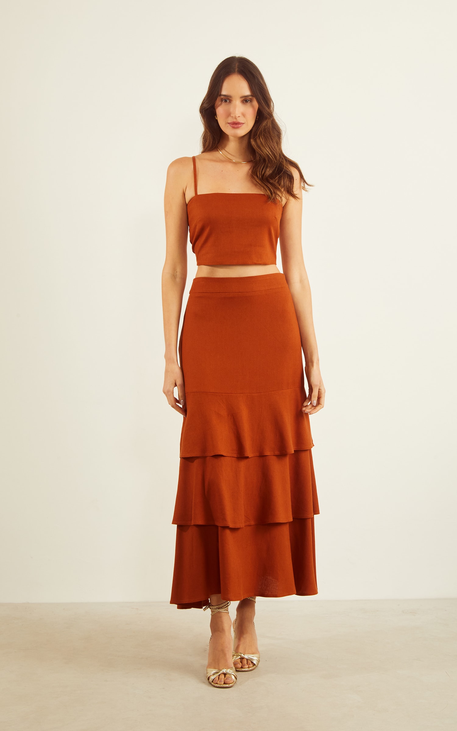Cropped Amanhecer Caramelo