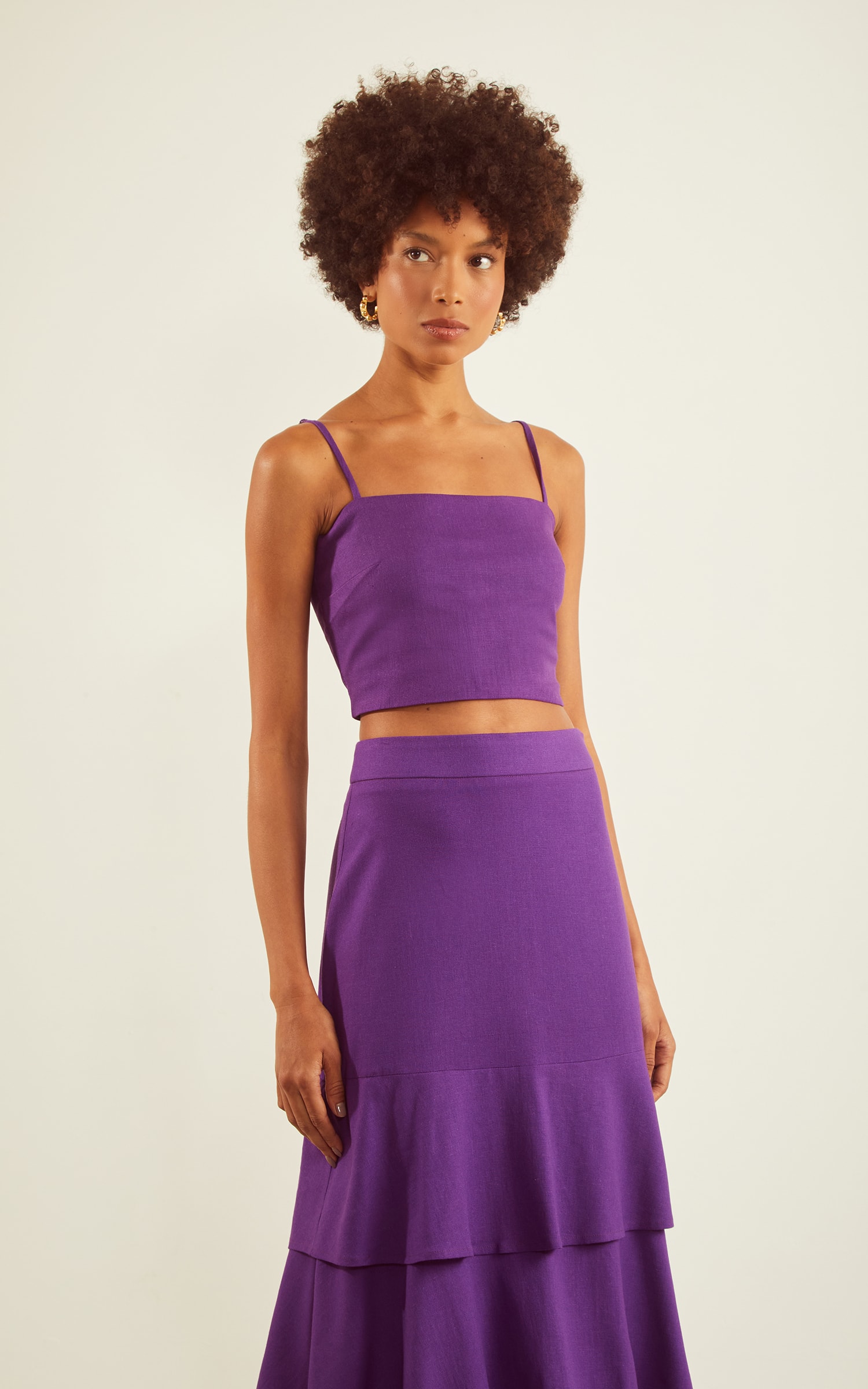 Cropped Amanhecer Roxo